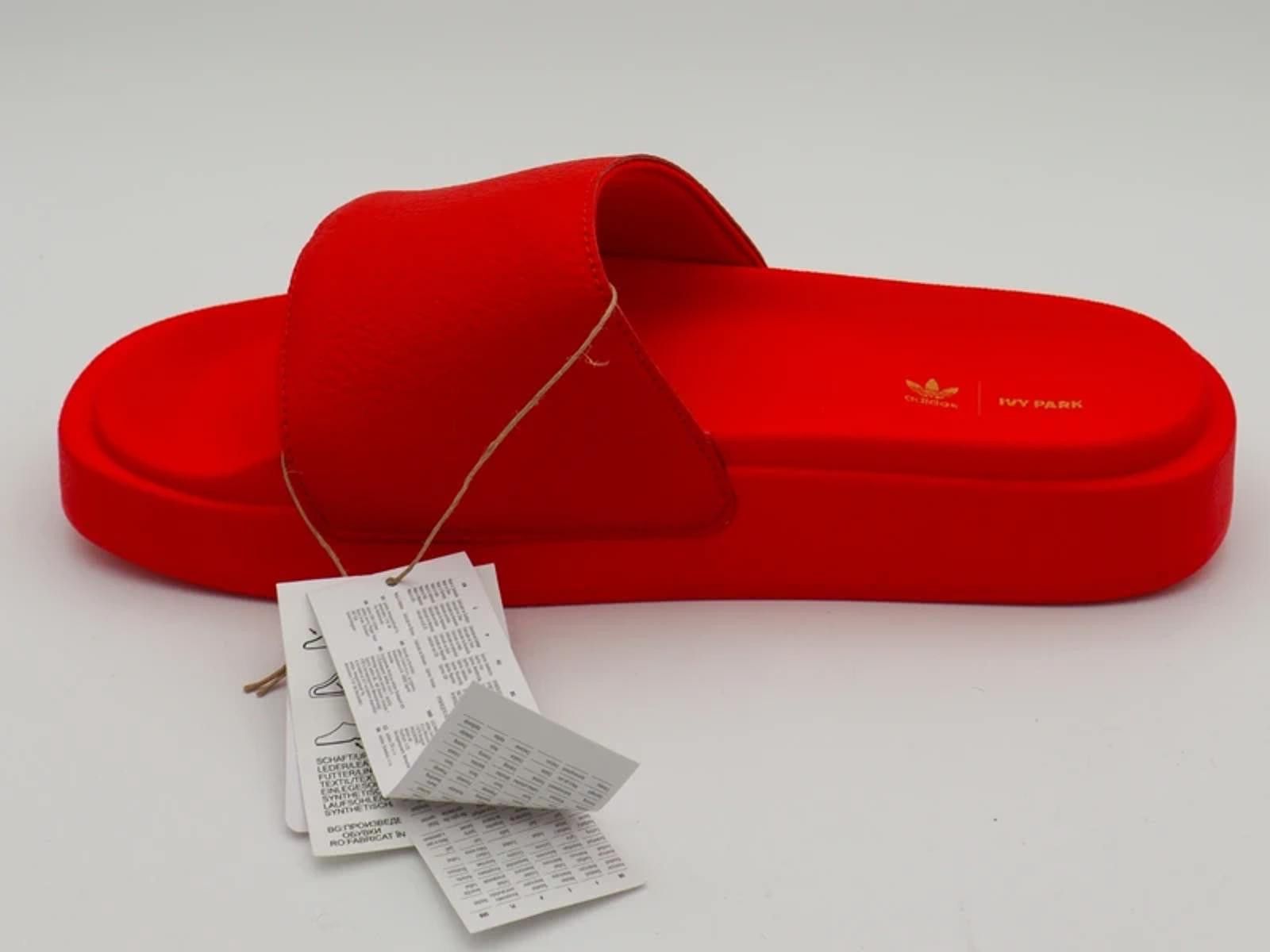 Adidas adidas Ivy Park Slide - GX7102 - Red Sandals Size US 12 / IT 42 - 5 Thumbnail
