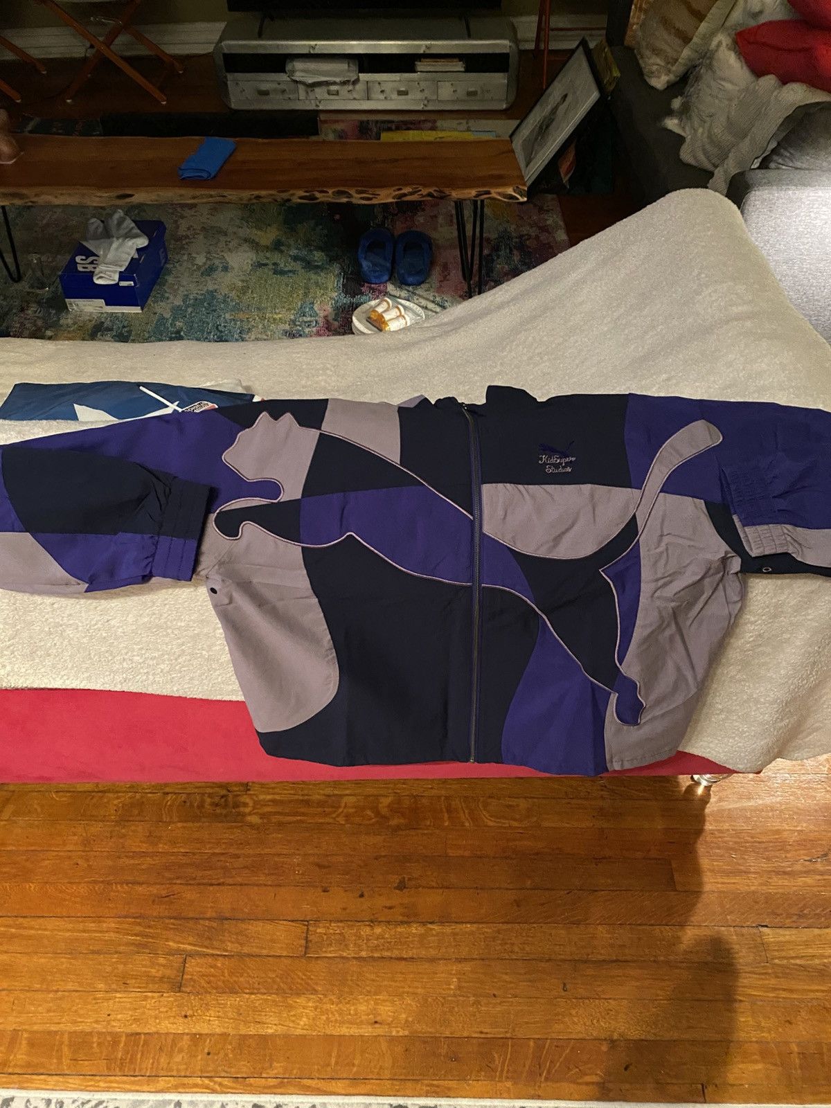 KidSuper × Puma Kidsuper X Puma Patchwork Track Jacket Size US XL / EU 56 / 4 - 2 Thumbnail