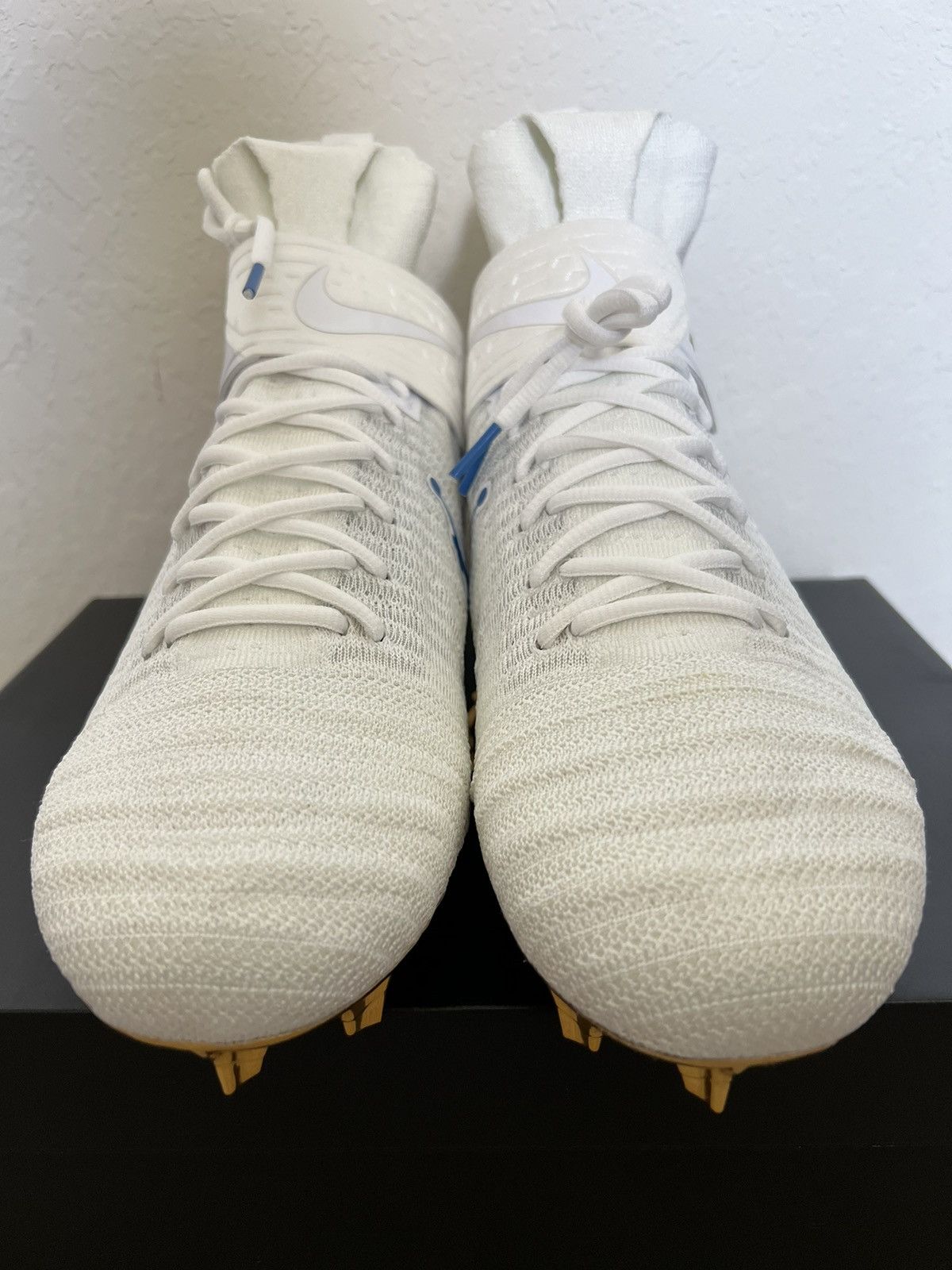Jordan Brand Nike Jordan Alpha Menace Elite 2 UCLA Player Exclusive Cleat Size US 11 / EU 44 - 3 Thumbnail