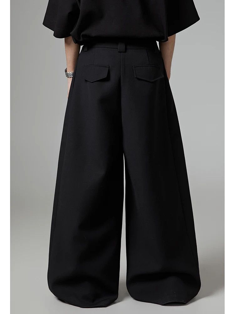 Japanese Brand × Vintage Oversized Flowy Pants Size US 32 / EU 48 - 2 Thumbnail