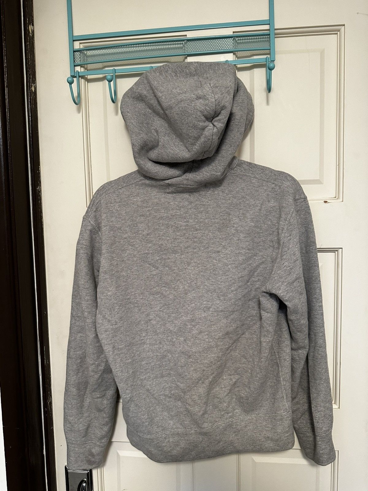 Comme des Garcons Commes des Garcons Grey pullover hoodie with red heart Size US S / EU 44-46 / 1 - 3 Thumbnail