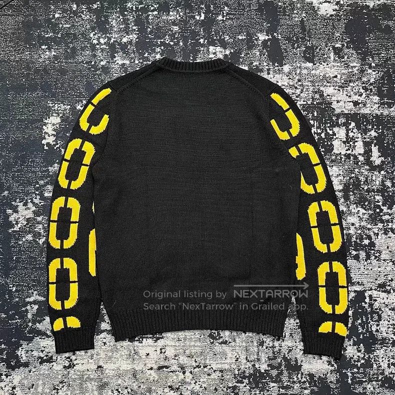 Fendi Fendi Large Logo Black Sweater Size US M / EU 48-50 / 2 - 2 Thumbnail