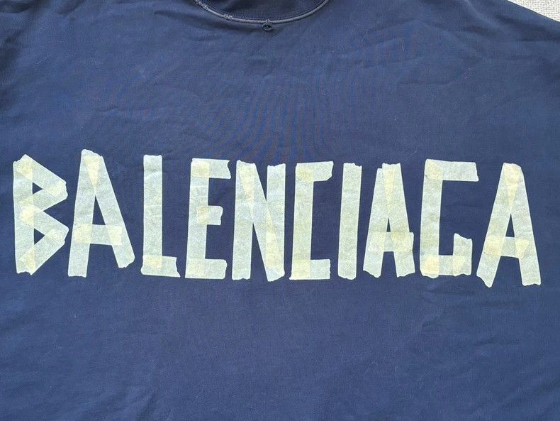 Balenciaga Balenciaga size 2 Tape Crew Neck Sweatshirt Size US M / EU 48-50 / 2 - 3 Thumbnail