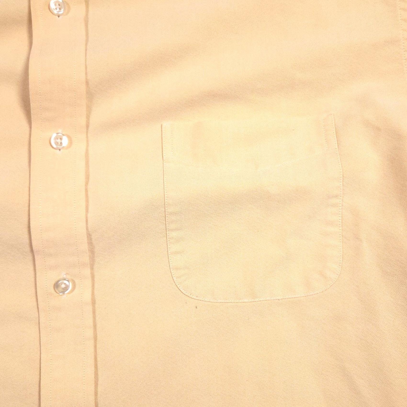 Lands' End VINTAGE Lands' End Hyde Park Shirt Mens XL Yellow Solid Button Front Long Sleeve Casual Size US XL / EU 56 / 4 - 4 Thumbnail