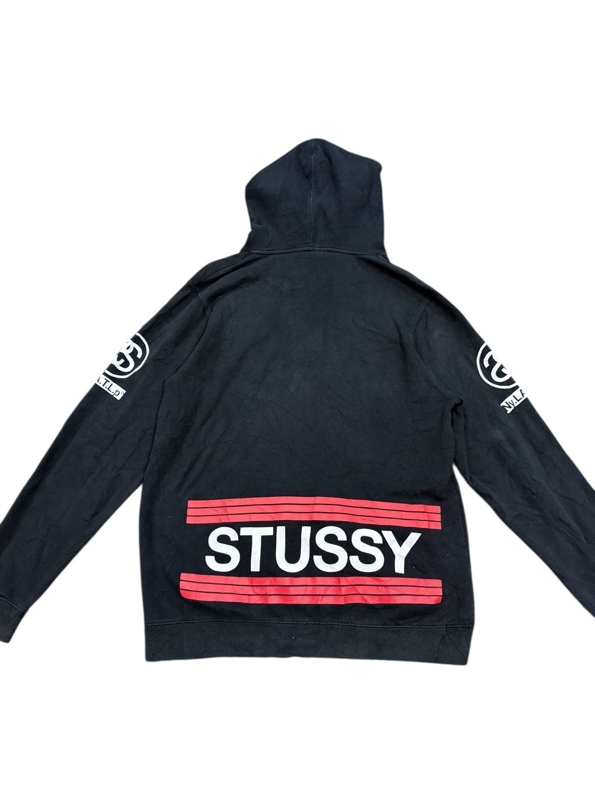 Stussy VINTAGE STUSSY 1980 N4 BIG LOGO HOODIE Size US M / EU 48-50 / 2 - 9 Thumbnail