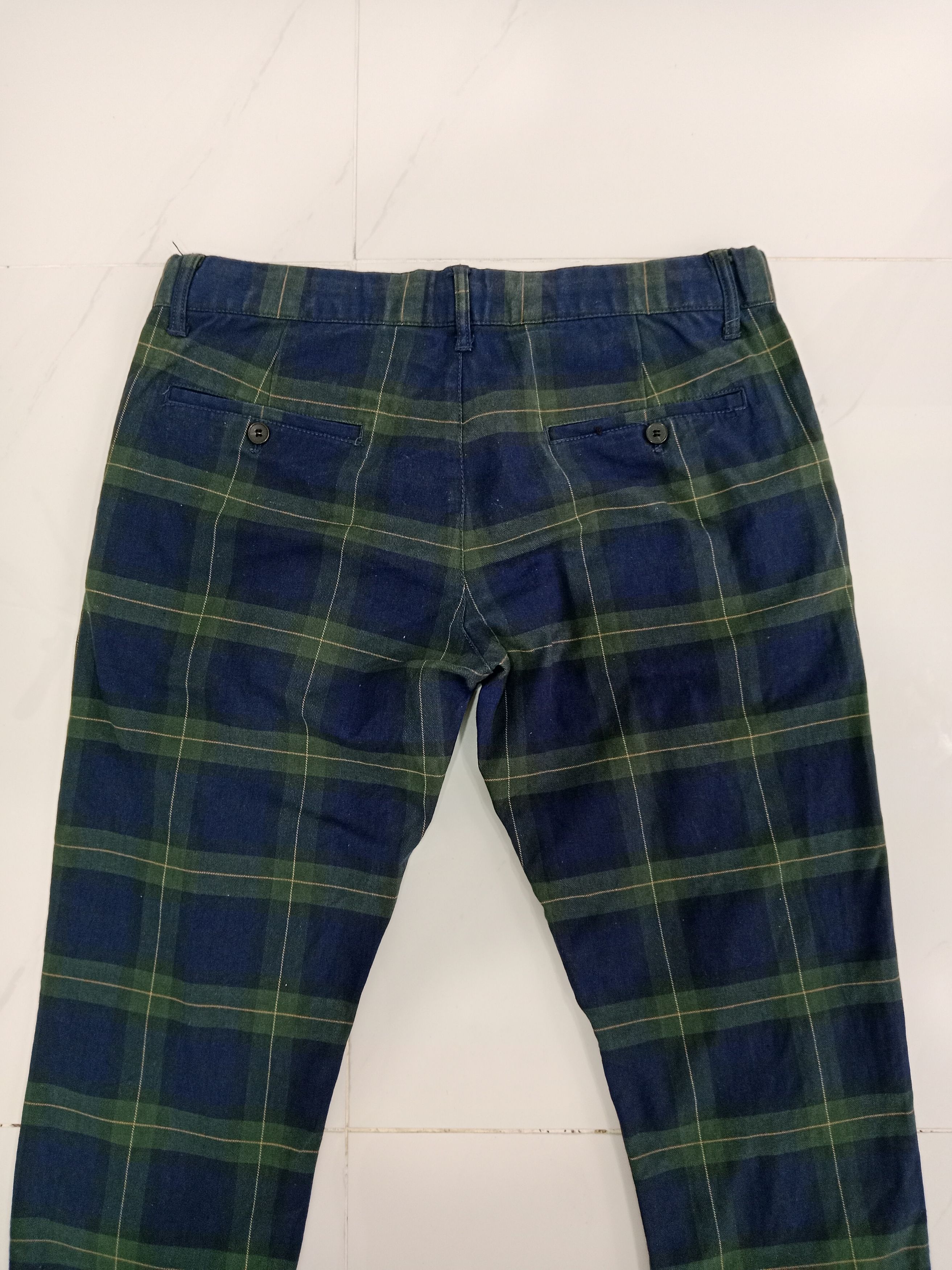 Plus One Clothing Plus One Pants Checkered Plaid Style Japanese Brand Size US 34 / EU 50 - 10 Thumbnail
