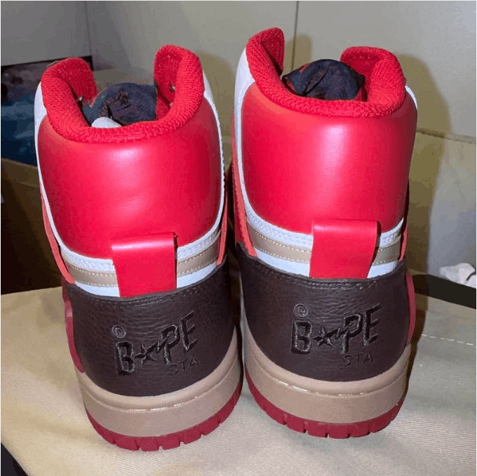 Bape ABATHINGAPE high-top sneaker for men Size US 9.5 / EU 42-43 - 4 Thumbnail