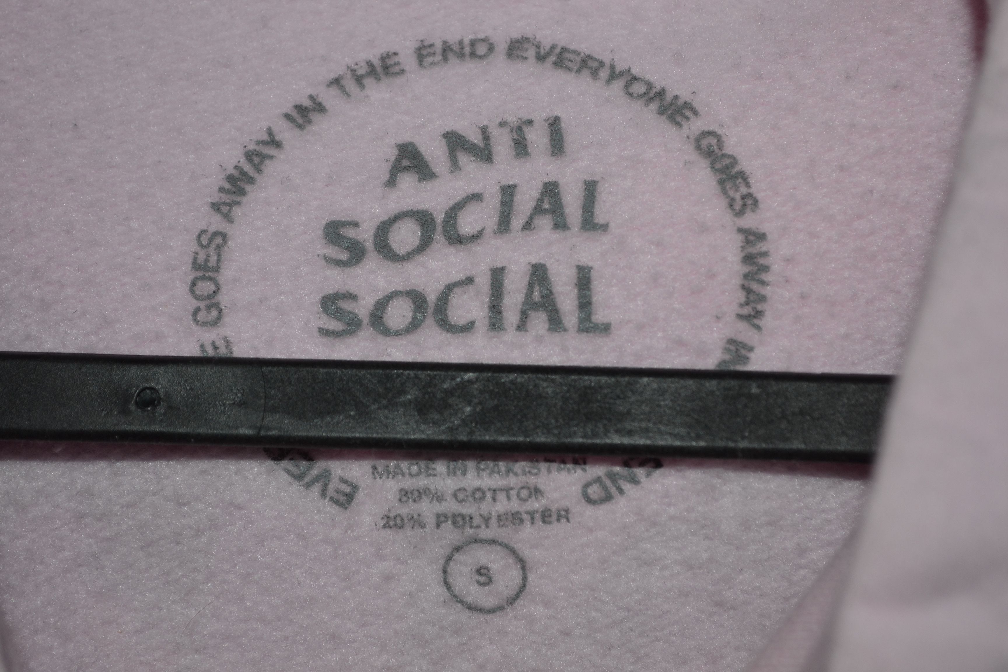 Anti Social Social Club Anti Social Social Club Canceled Hoodie Pink Medium ASSC S Size US S / EU 44-46 / 1 - 5 Thumbnail