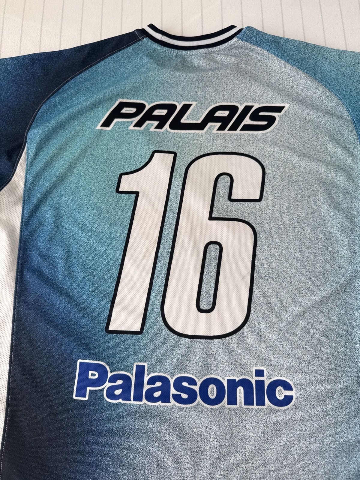 Palace Multi Option Footie Jersey Blue Size Large