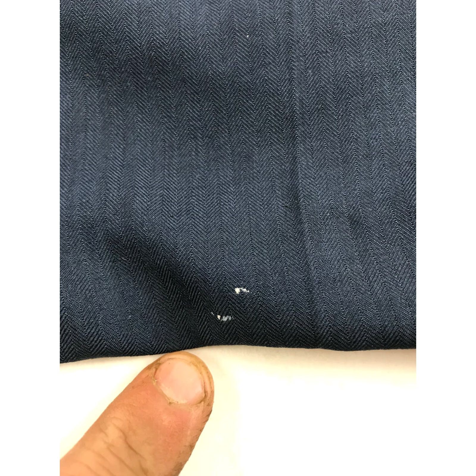 Savane Savane Chino Shorts Men's Size 40x30 Navy Blue Flat Front Classic Fit Cuffed Color: Navy Blue Size US 40 / EU 56 - 5 Thumbnail