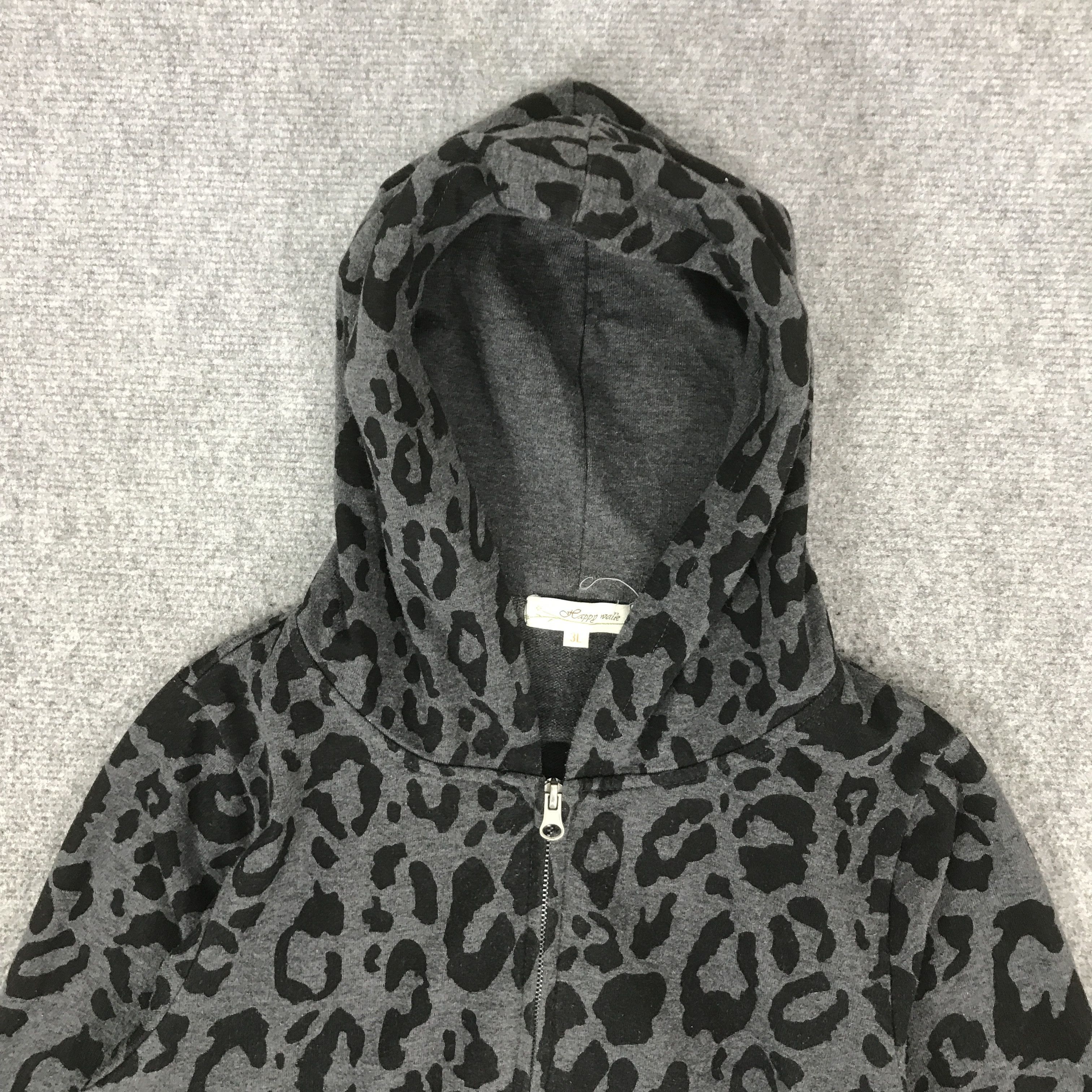 Japanese Brand HAPPY WALK PUNK JAPAN HOODIES JACKET K76B12 Size US L / EU 52-54 / 3 - 2 Thumbnail