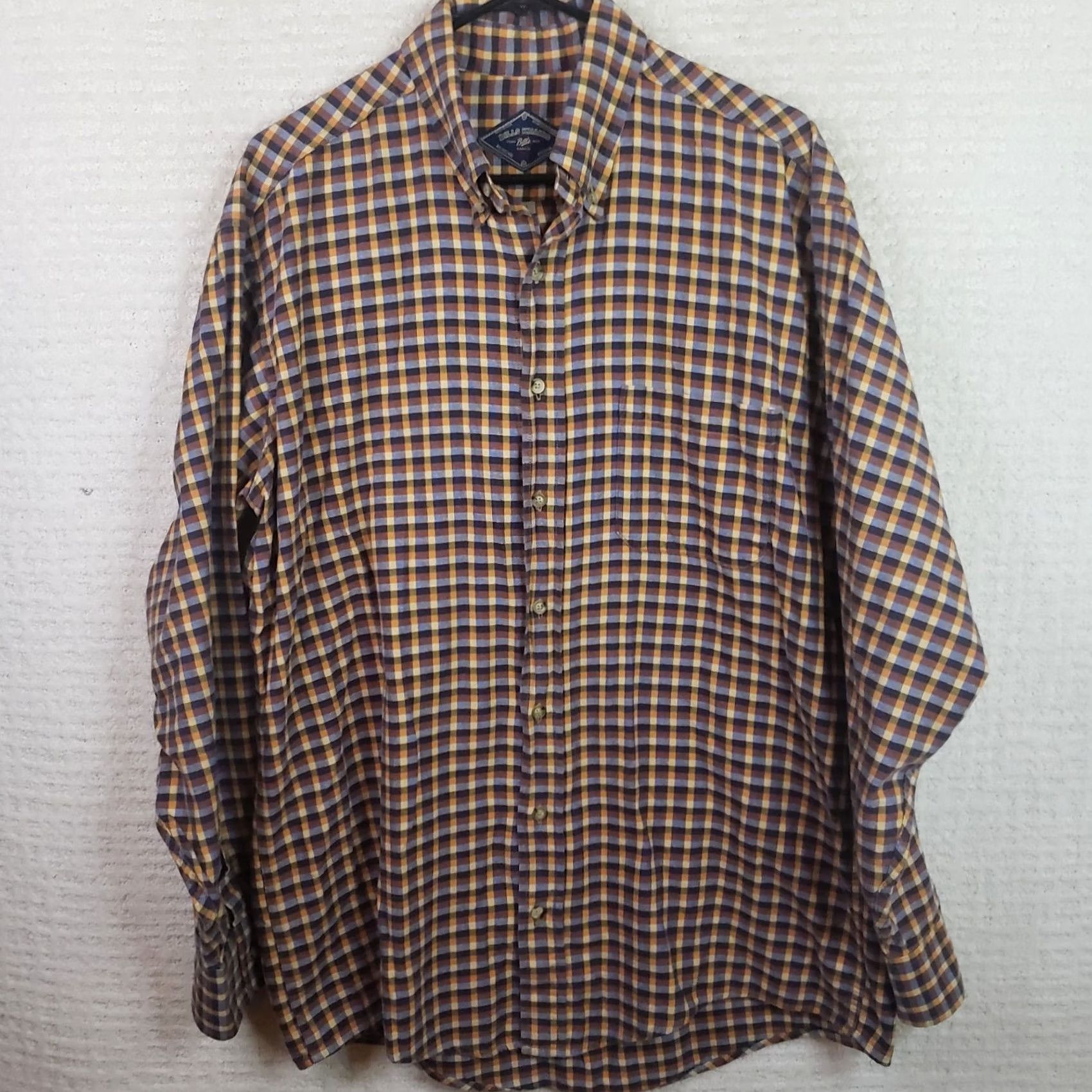 Bills Khakis Bill Khakis Men's Button-Up Shirt Long Sleeve Plaid Multicolor USA Made Flannel L Size US L / EU 52-54 / 3 - 2 Thumbnail