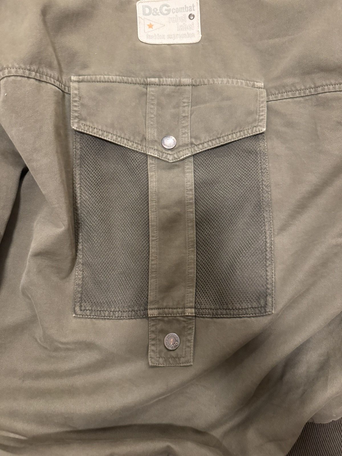 Dolce & Gabbana SS2003 Dolce & Gabbana Combat Military Multi Pockets Jacket Size US XL / EU 56 / 4 - 14 Thumbnail