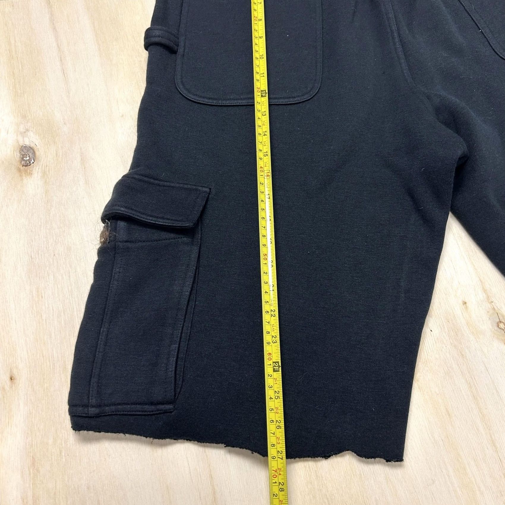 Southpole Southpole Cargo Shorts Mens XL Black Fleece Elastic Waist Drawstring Pockets Cargo Shorts Mens XL Black Fleece Elastic Waist Drawstring Pockets Size US 36 / EU 52 - 6 Thumbnail