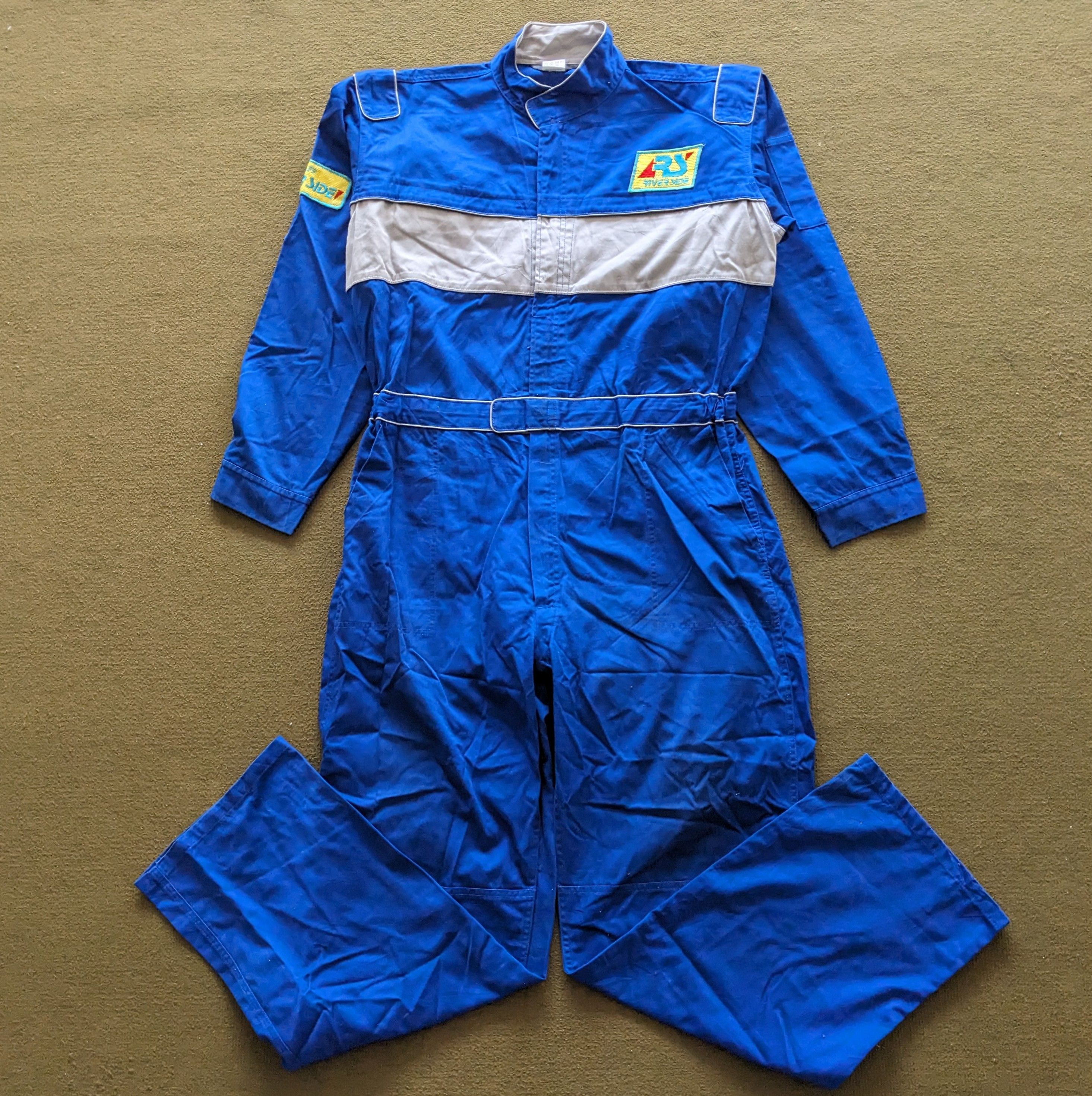 Vintage Vintage STAFF River Side Coverall Workwear Jacket Size US L / EU 52-54 / 3 - 3 Thumbnail