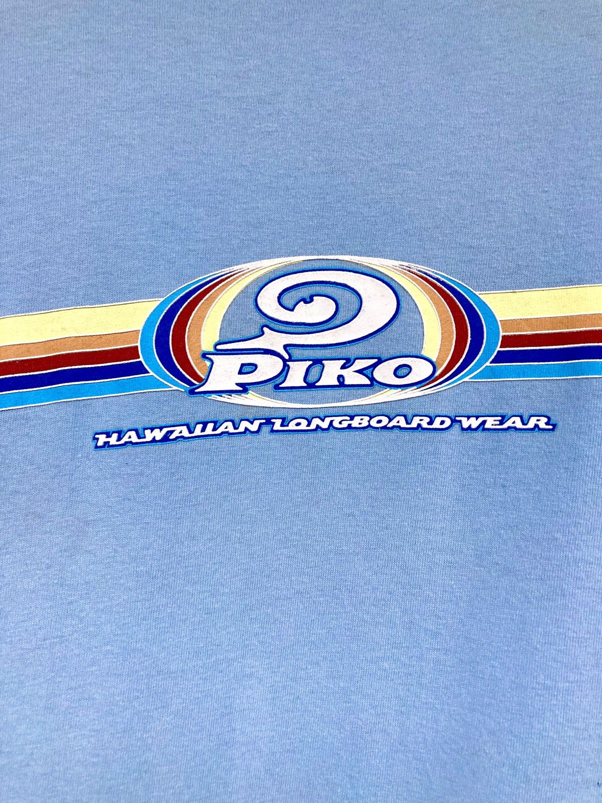 Other Vintage Piko Surf Tee Rainbow Stripes Size US M / EU 48-50 / 2 - 3 Thumbnail