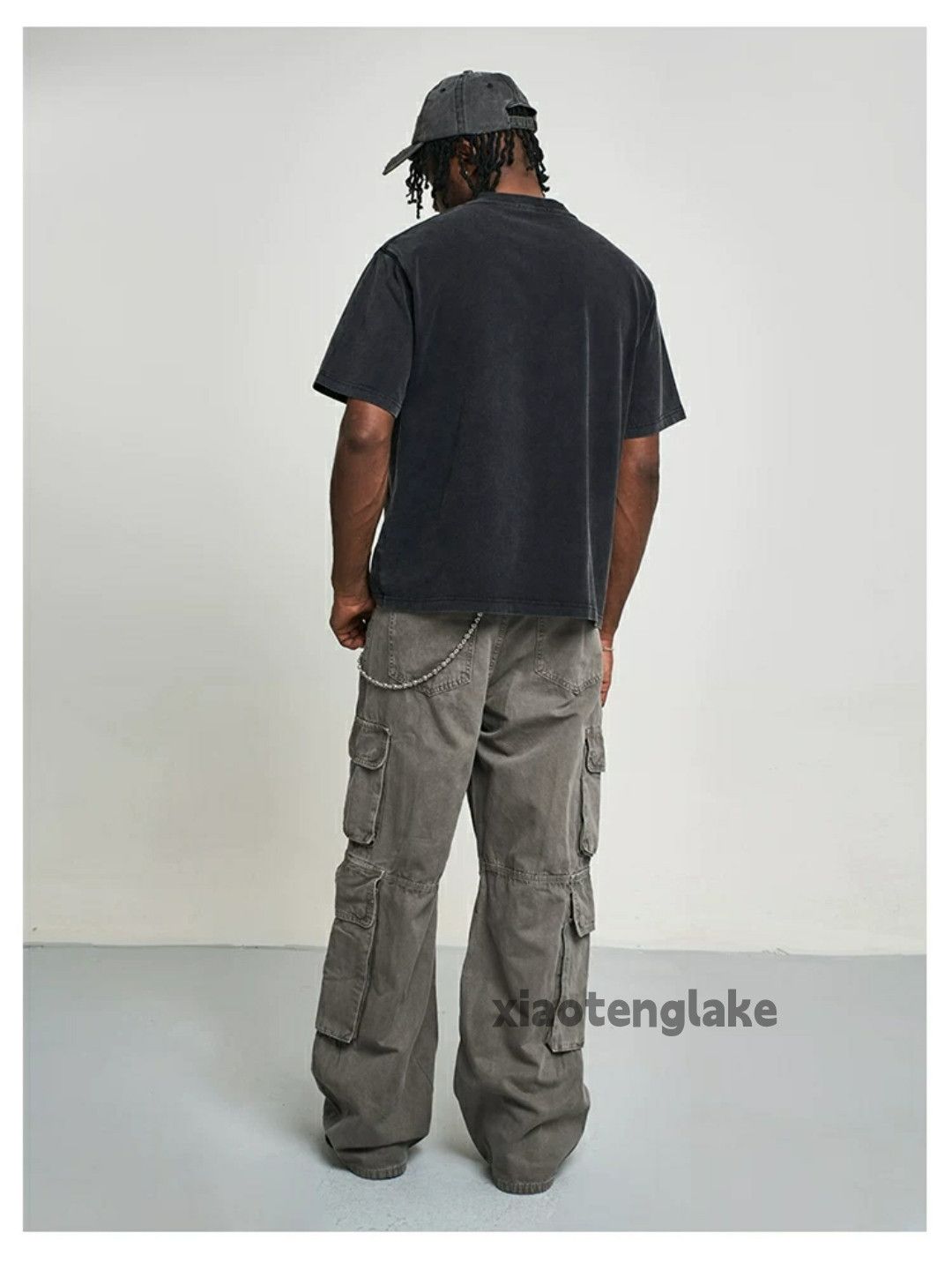 Vintage Unisex outdoor utility loose baggy skate carpenter pants Size US 32 / EU 48 - 2 Thumbnail