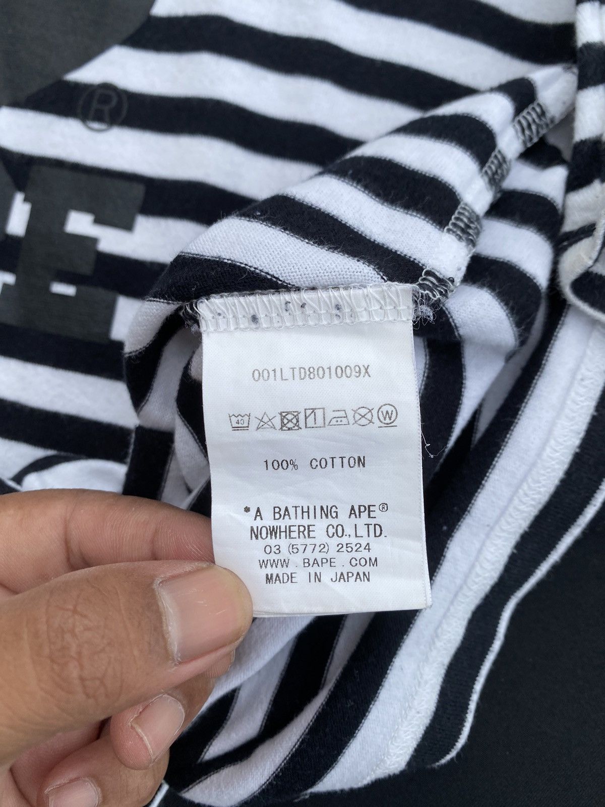 Bape Rare Bape College Stripes Longsleeve Shirt Size US M / EU 48-50 / 2 - 12 Thumbnail