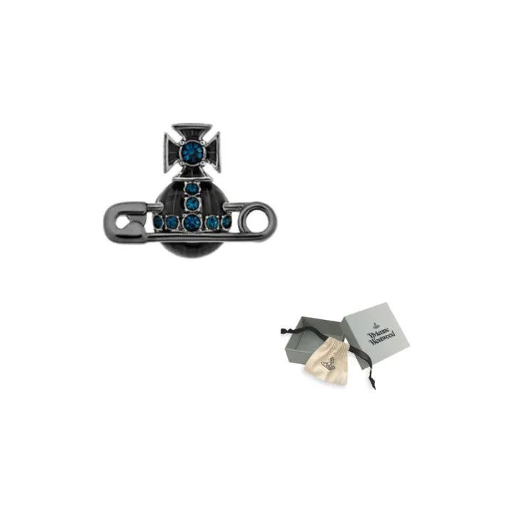 Vivienne Westwood Vivienne Westwood MAN Kitty Single Stud Earrings 0079 Size ONE SIZE - 1 Preview