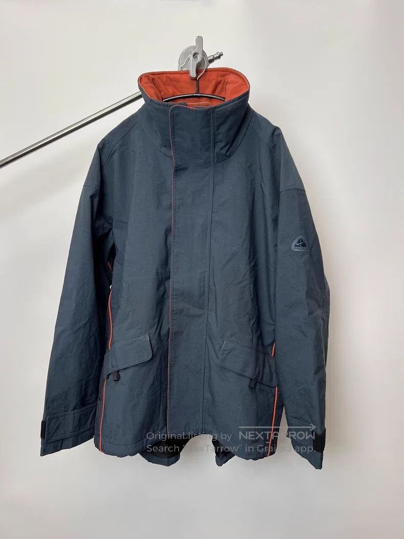 Nike Nike Ski Stand Collar Windbreaker Jacket Size US XL / EU 56 / 4 - 1 Thumbnail