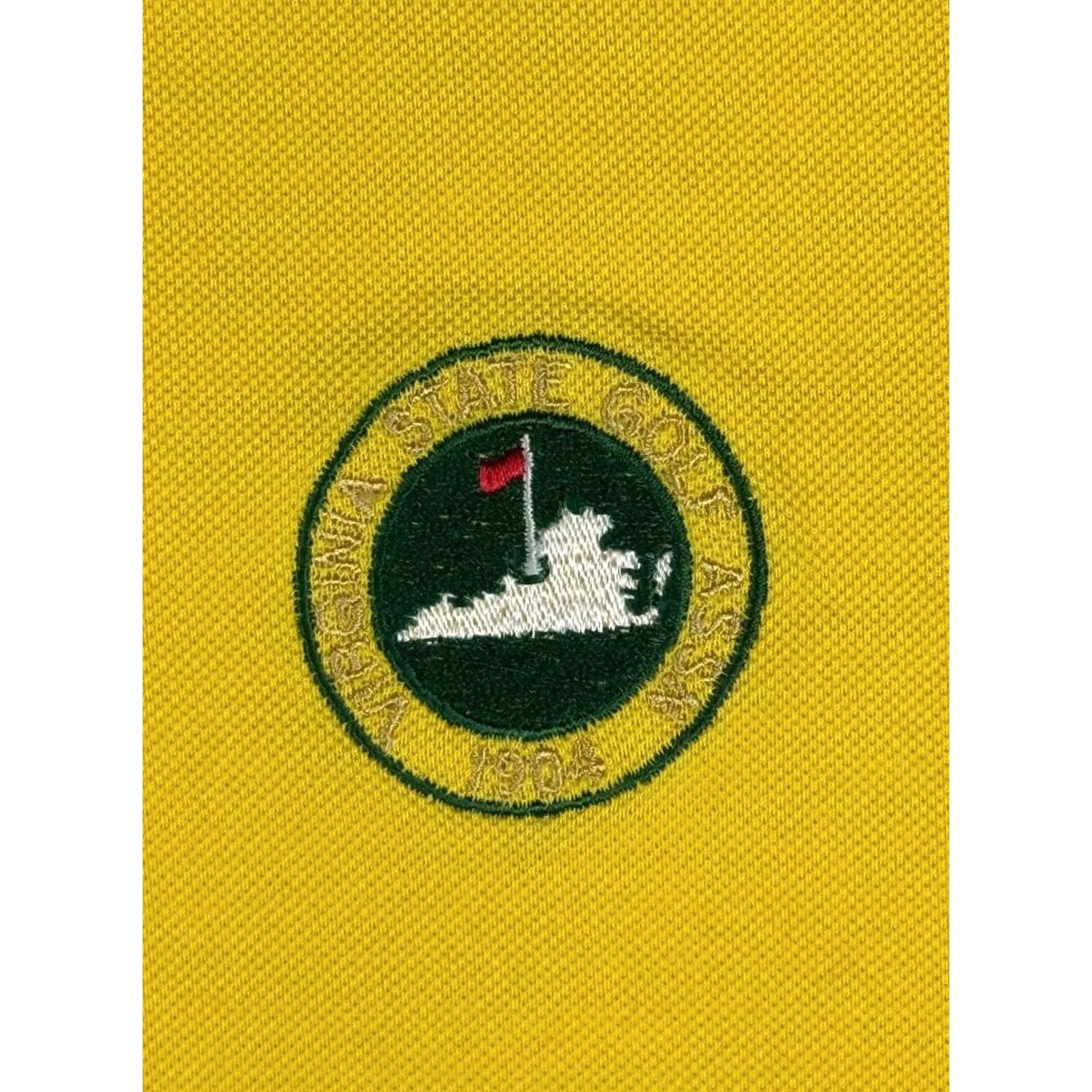 Polo Ralph Lauren Polo Ralph Lauren Polo Golf Virginia State Golf Assn Yellow Shirt Men's Large Size US L / EU 52-54 / 3 - 4 Thumbnail