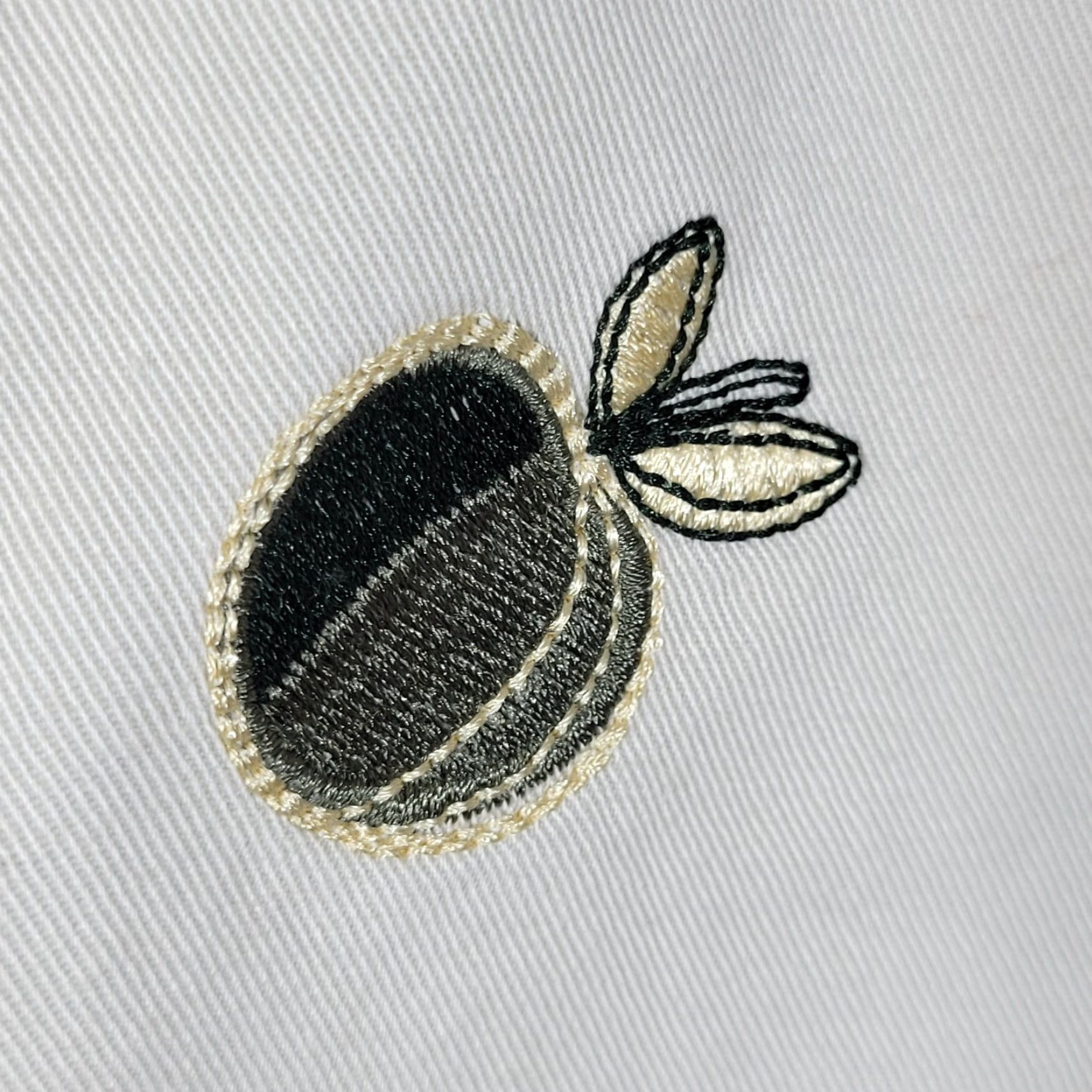 Vintage Christopher Banks Womens Mini Skirt Embroidered Beige Size 14 Front Zip Mid Rise Casual Cute 14 Womens Skirt Size 36" / US 14 / IT 50 - 4 Thumbnail