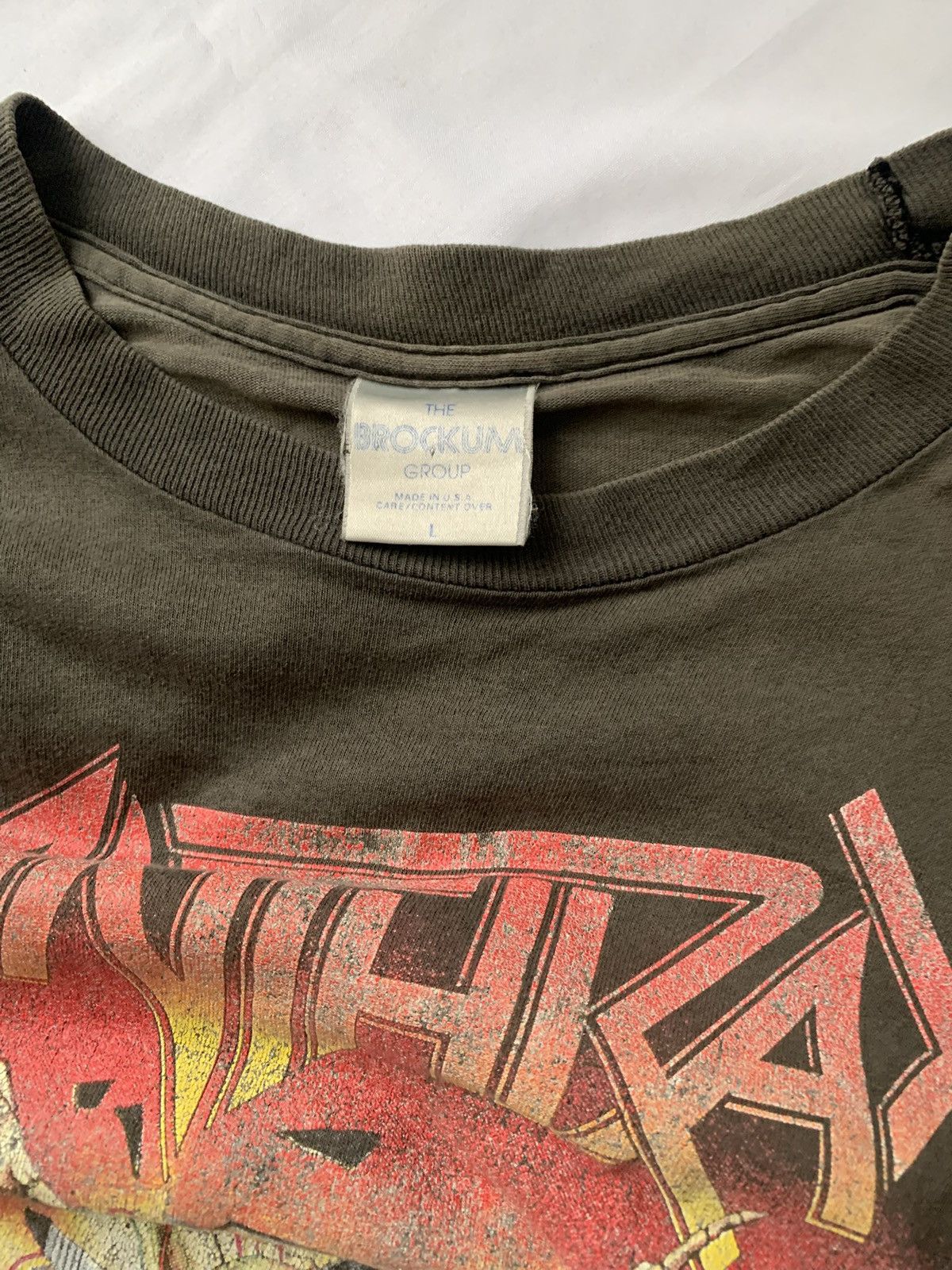 Vintage VINTAGE ANTHRAX BROCKUM Size US L / EU 52-54 / 3 - 4 Thumbnail