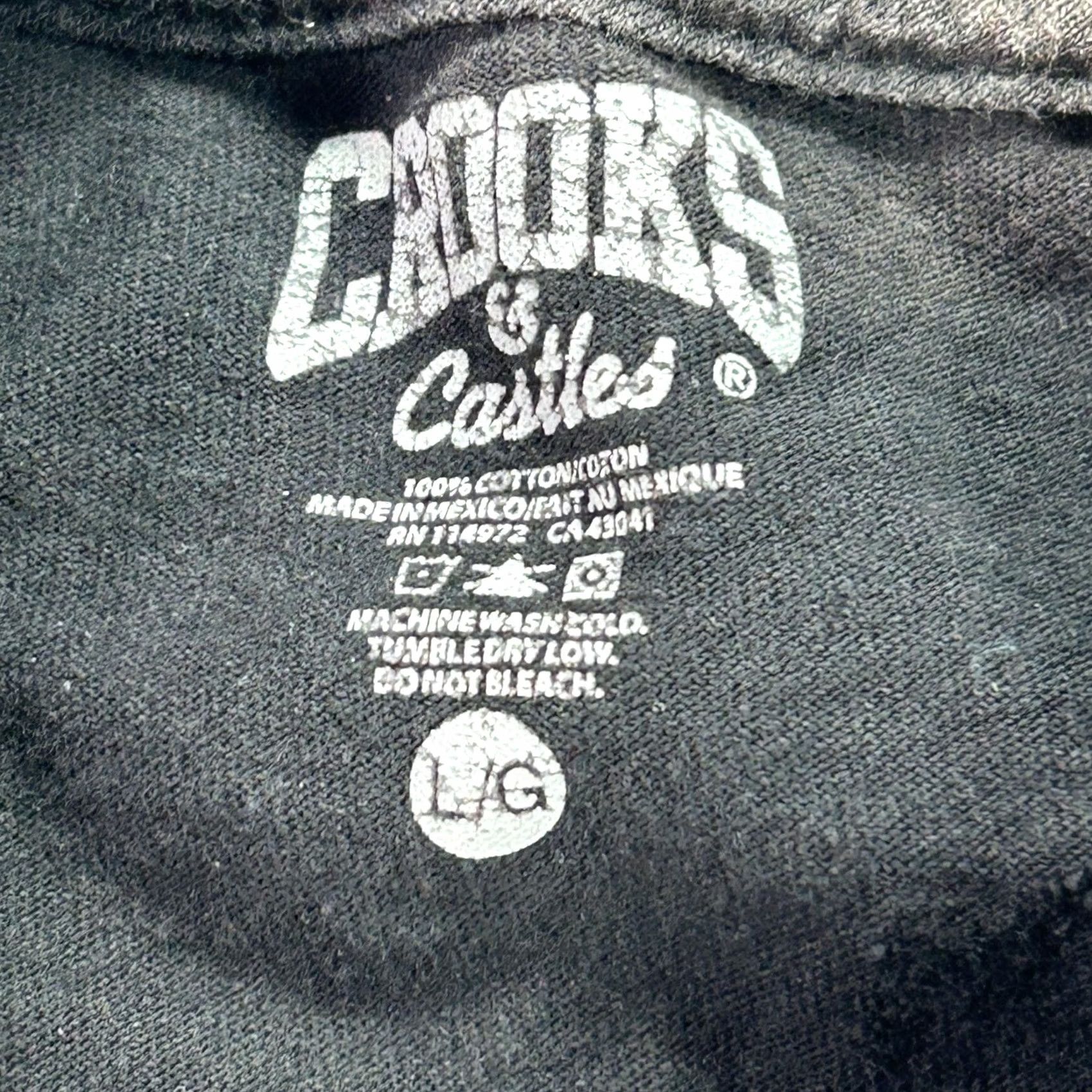 Crooks & Castles Crooks & Castles Shirt Mens Large Black Crooks No 1 Long Sleeve Graphic Tee Size US L / EU 52-54 / 3 - 4 Thumbnail