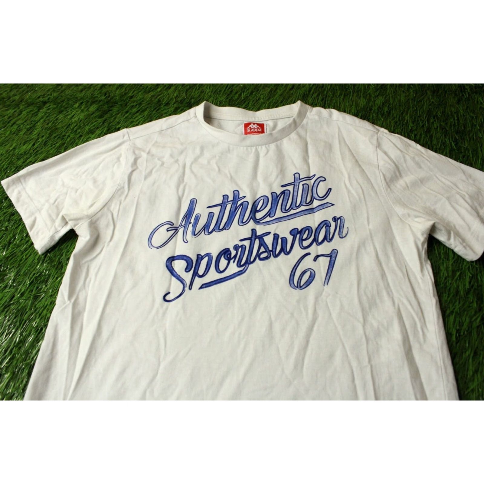 Kappa Kappa Mens Shirt T-Shirt Jersey Tee Trikot White XS? Size US M / EU 48-50 / 2 - 2 Thumbnail