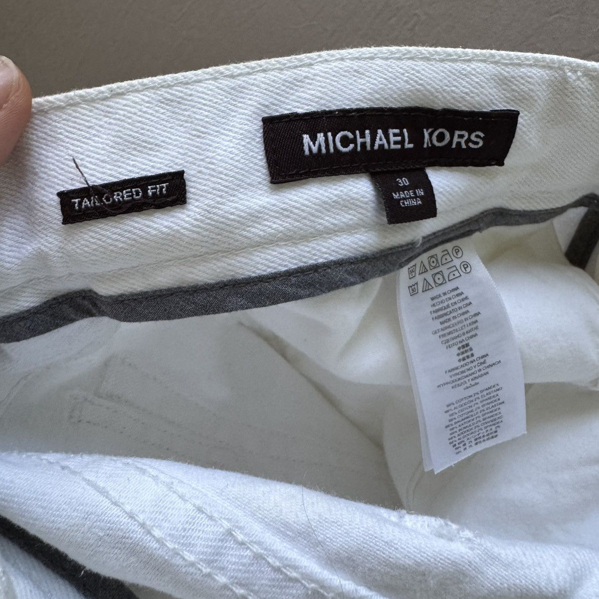 Michael Kors Michael Kors Tailored Fit Jeans Size US 30 / EU 46 - 7 Thumbnail