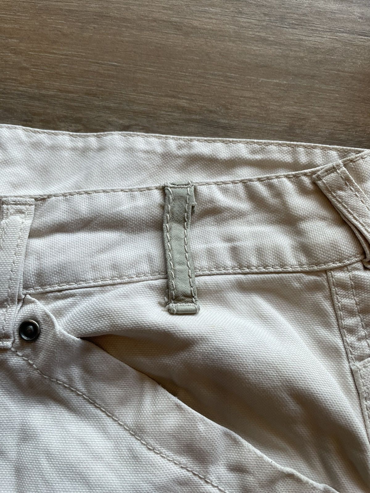Diesel Diese OffWhite Reconstructed Pant Size US 31 - 16 Thumbnail