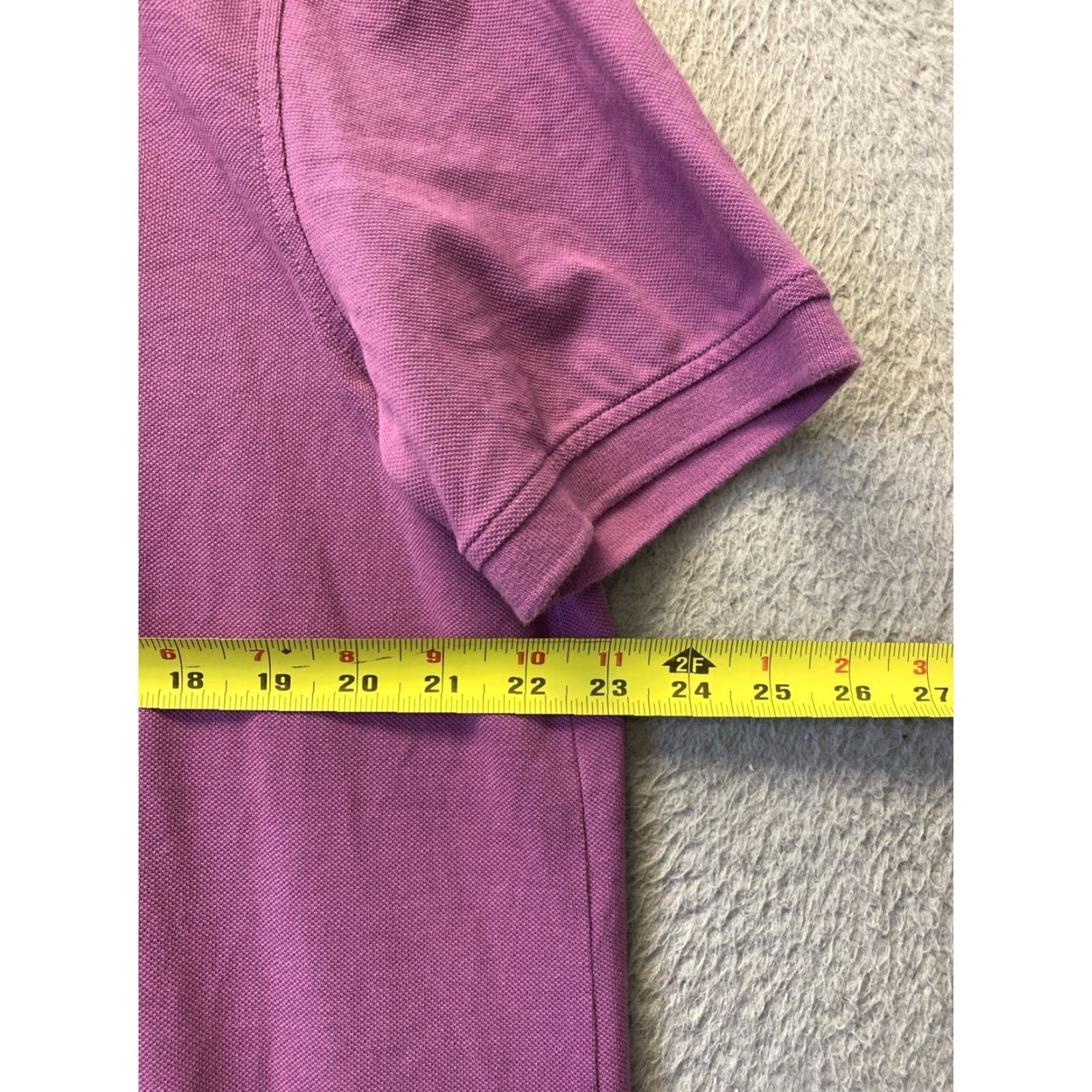 Brooks Brothers Brooks Brothers 1818 Cotton Polo Shirt XL Light Purple Slim Casual Mens Size US XL / EU 56 / 4 - 4 Thumbnail