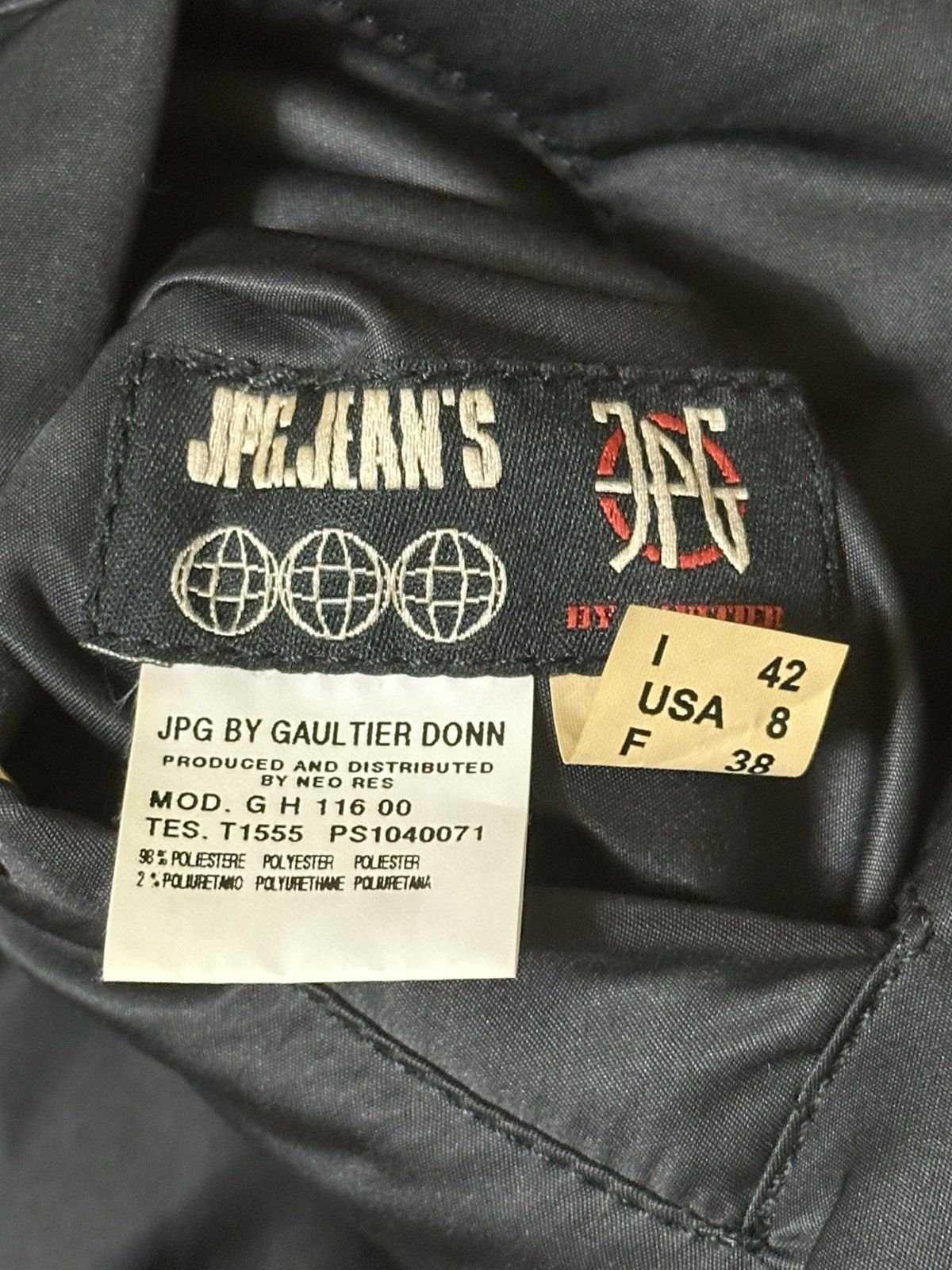Jean Paul Gaultier Jean Paul Gaultier Reversible Denim Bomber Jacket Size US S / EU 44-46 / 1 - 9 Thumbnail
