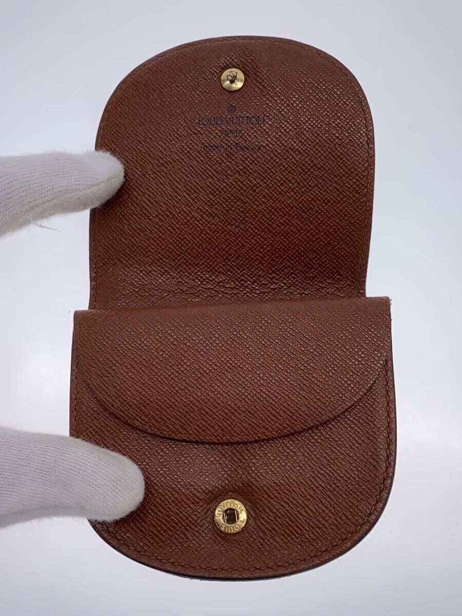 Louis Vuitton Monogram Porte Monet Guze Canvas Brown