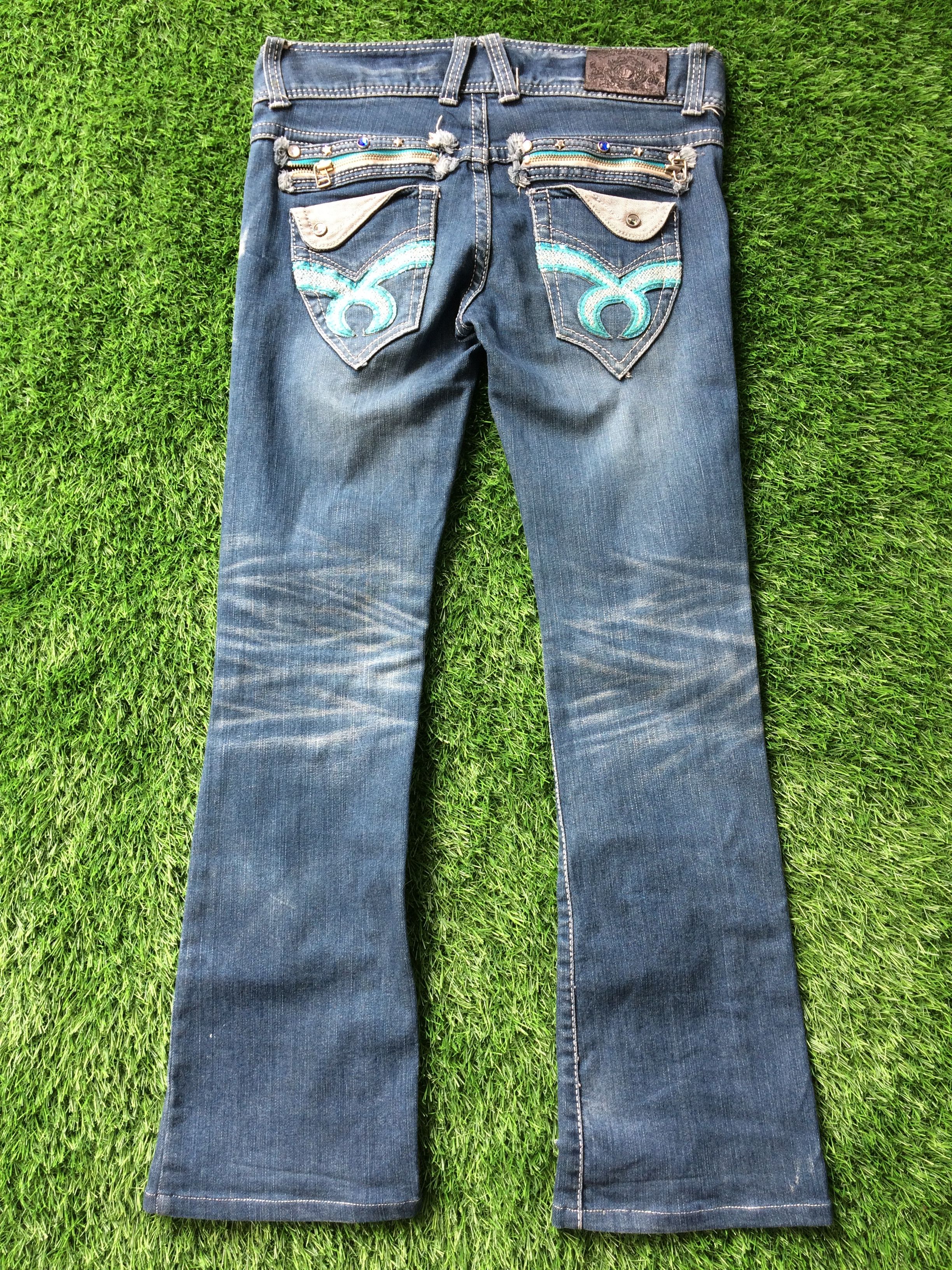 If Six Was Nine × Japanese Brand Red Pepper Bootcut Denim Jeans D-700 Size US 28 / EU 44 - 1 Thumbnail