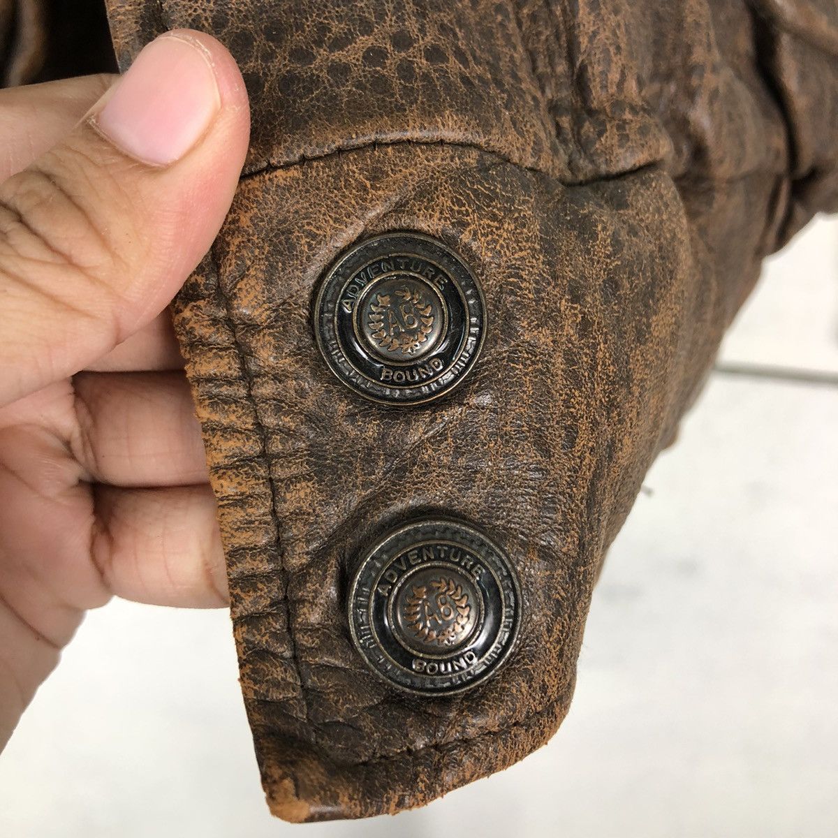 Japanese Brand 🔥Vintage Biker Leather Jacket Bayleaf Anch Issey Miyake Size US M / EU 48-50 / 2 - 18 Thumbnail