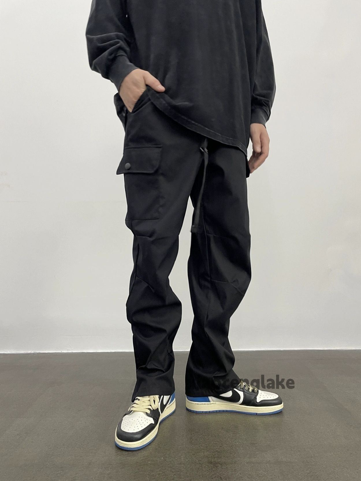 Designer × Japanese Brand × Vintage utility outdoor sports baggy zipper cargo pants Size US 32 / EU 48 - 6 Thumbnail