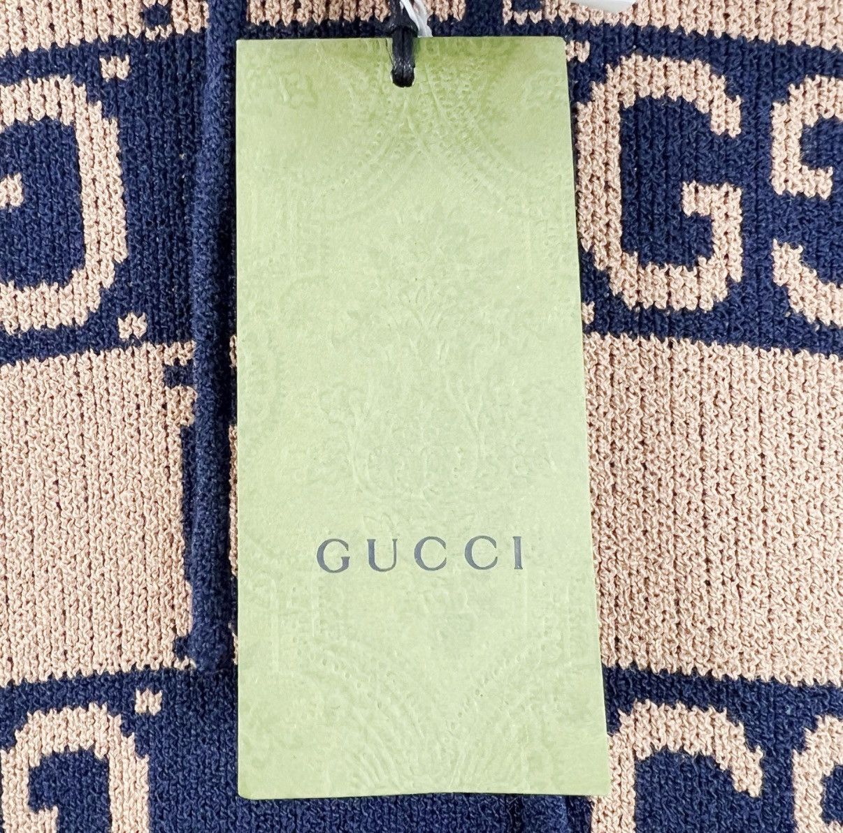 Gucci GUCCI Khaki Color-Block Jacquard Hooded Knit Sweater K12 Size S / US 4 / IT 40 - 4 Thumbnail