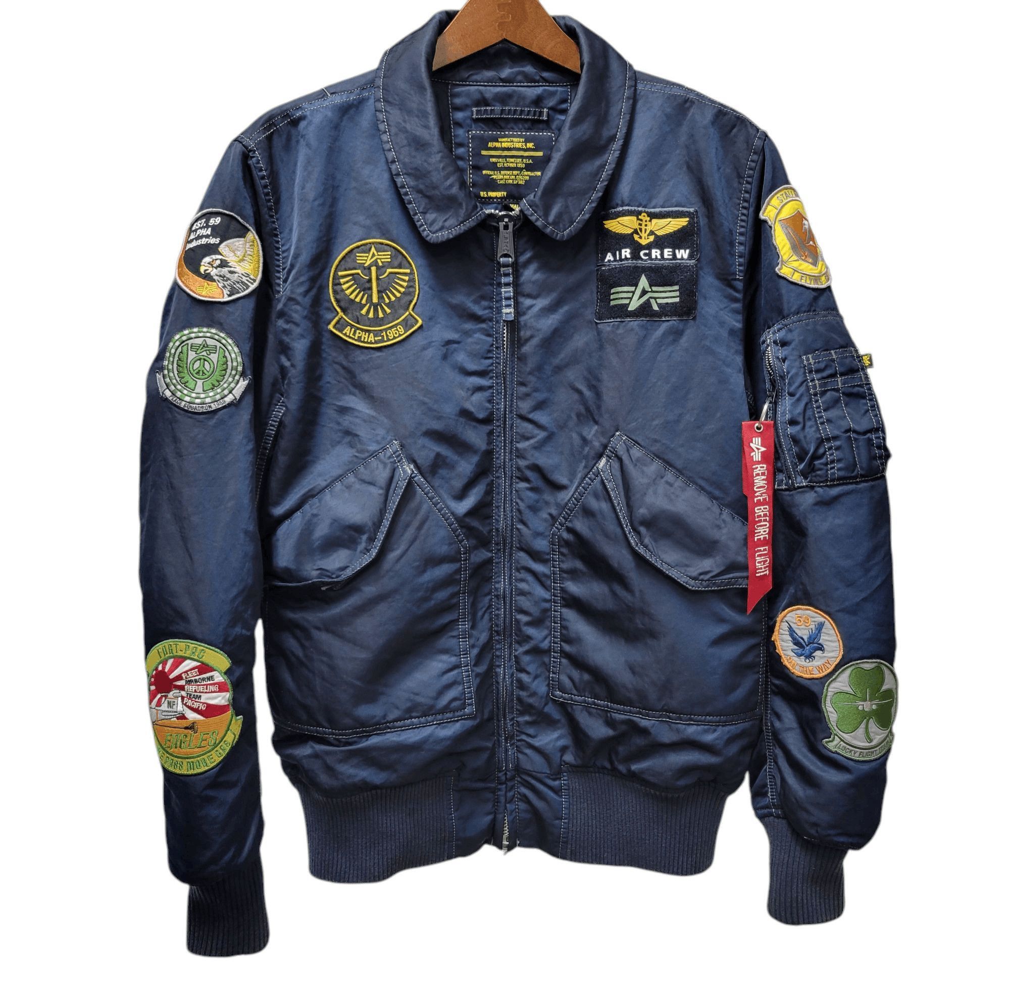 Alpha Industries Alpha Industries Men Jacket Flyers CWU45P[N] Bomber Size US S / EU 44-46 / 1 - 10 Thumbnail