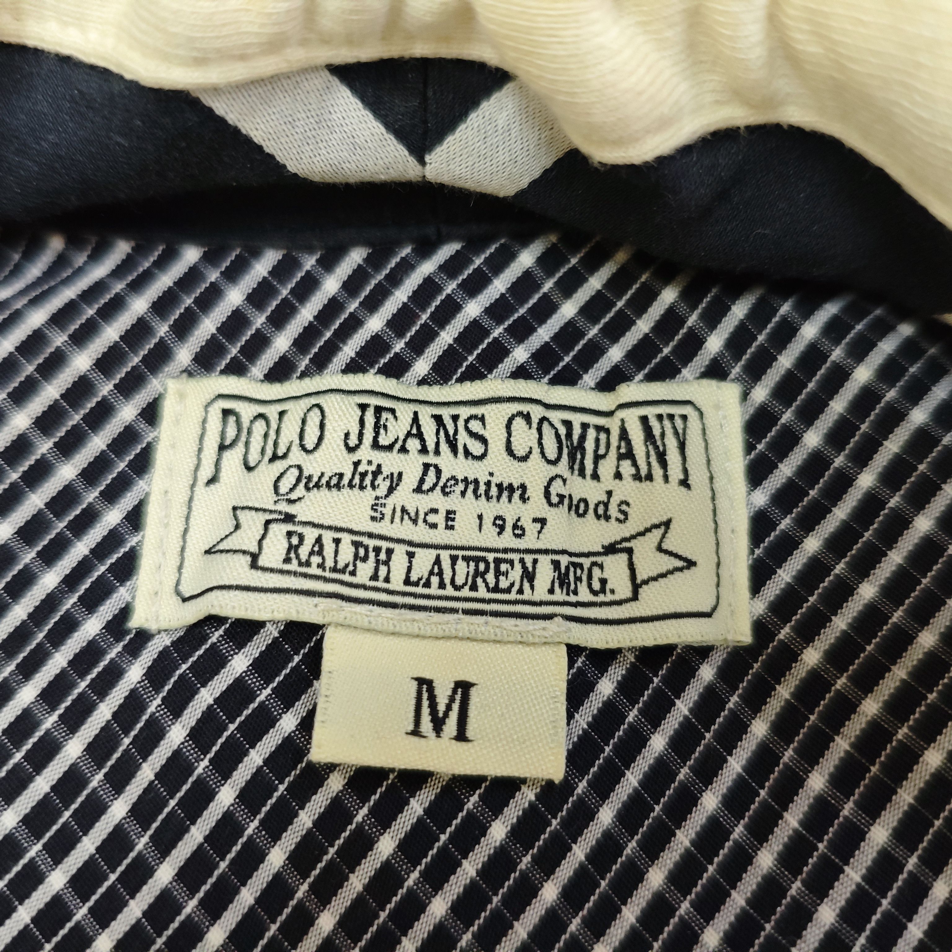 Polo Ralph Lauren PRL POLO JEANS CO. RALPH LAUREN Off White Preppy Blazer M Size M / US 6-8 / IT 42-44 - 9 Thumbnail