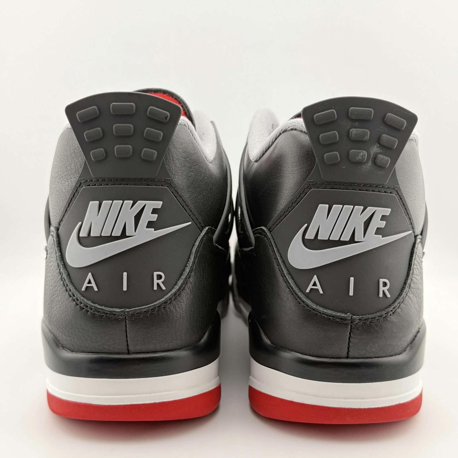 Nike Nike Air Jordan 4 Bred Reimagined Black/Red-Cement Grey 12.5 Size US 12.5 / EU 45-46 - 5 Thumbnail