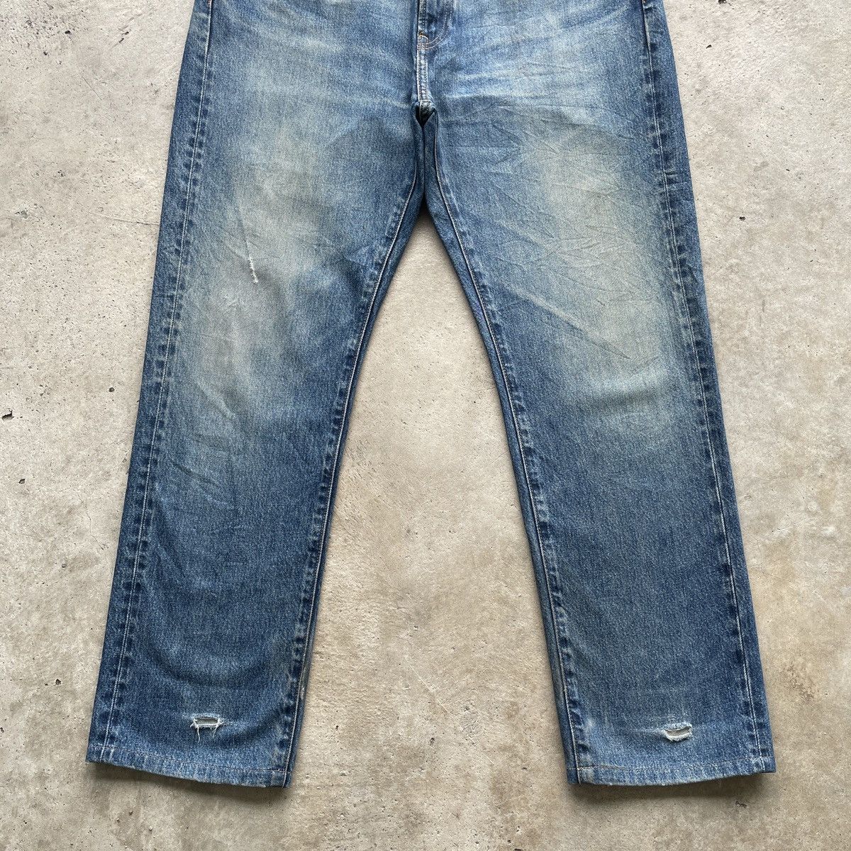 Japanese Brand W34💥 Vintage Japanese Brand Faded Jeans Mud Wash Denim Pants Size US 34 / EU 50 - 4 Thumbnail