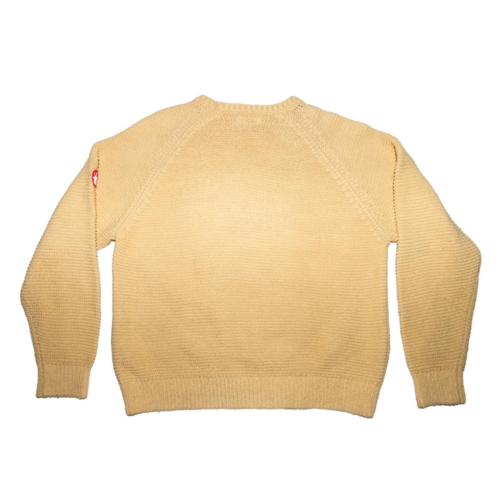 Cav Empt Cav Empt Cream Knit Sweater Size US L / EU 52-54 / 3 - 2 Thumbnail