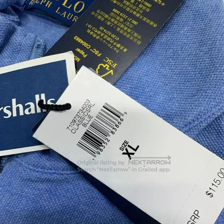 Polo Ralph Lauren Polo Ralph Lauren Solid Half. Size US XL / EU 56 / 4 - 6 Thumbnail