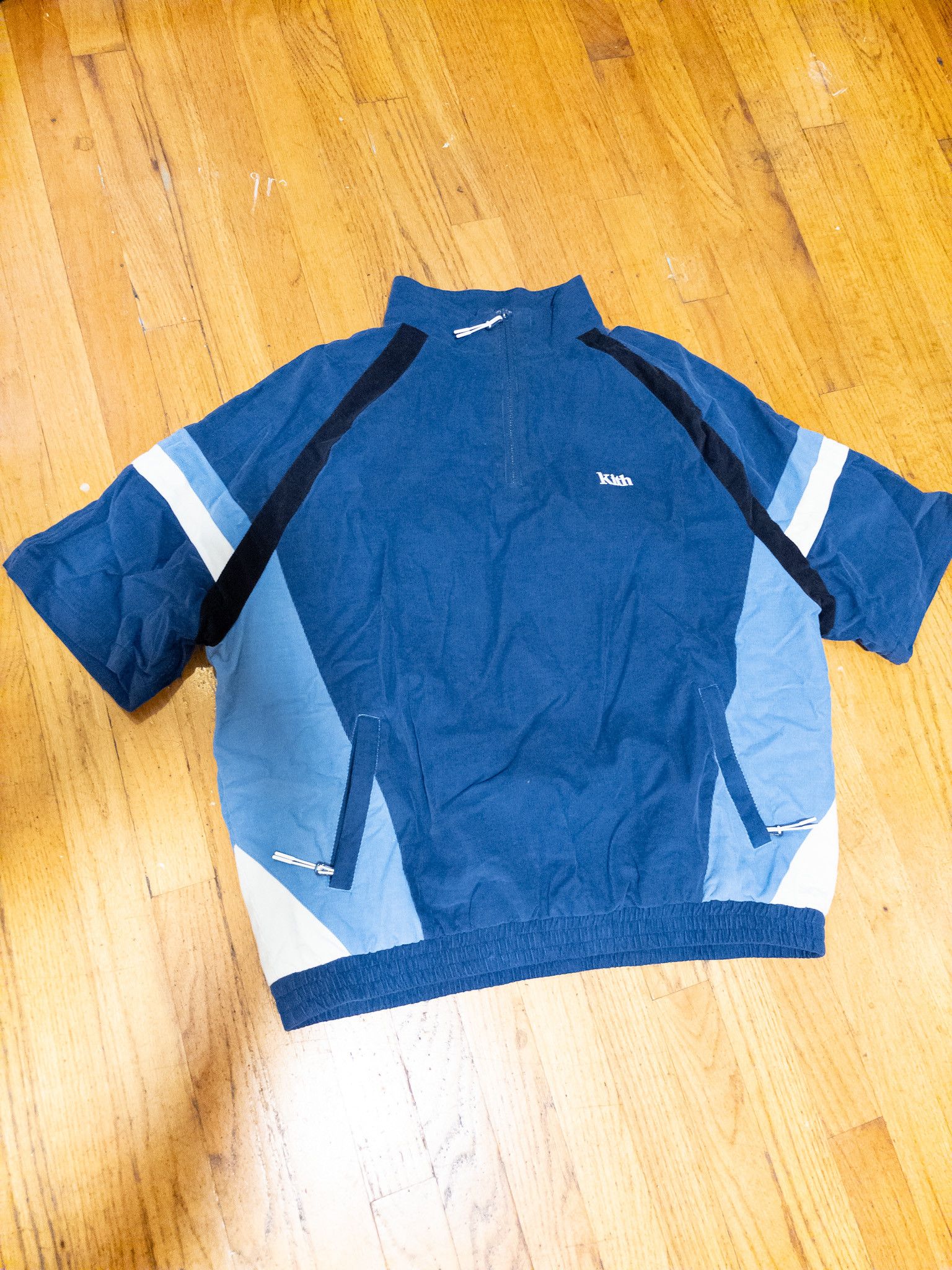 Kith Mixed Micro Cord Linden Retro Quarter Zip - Outerwear