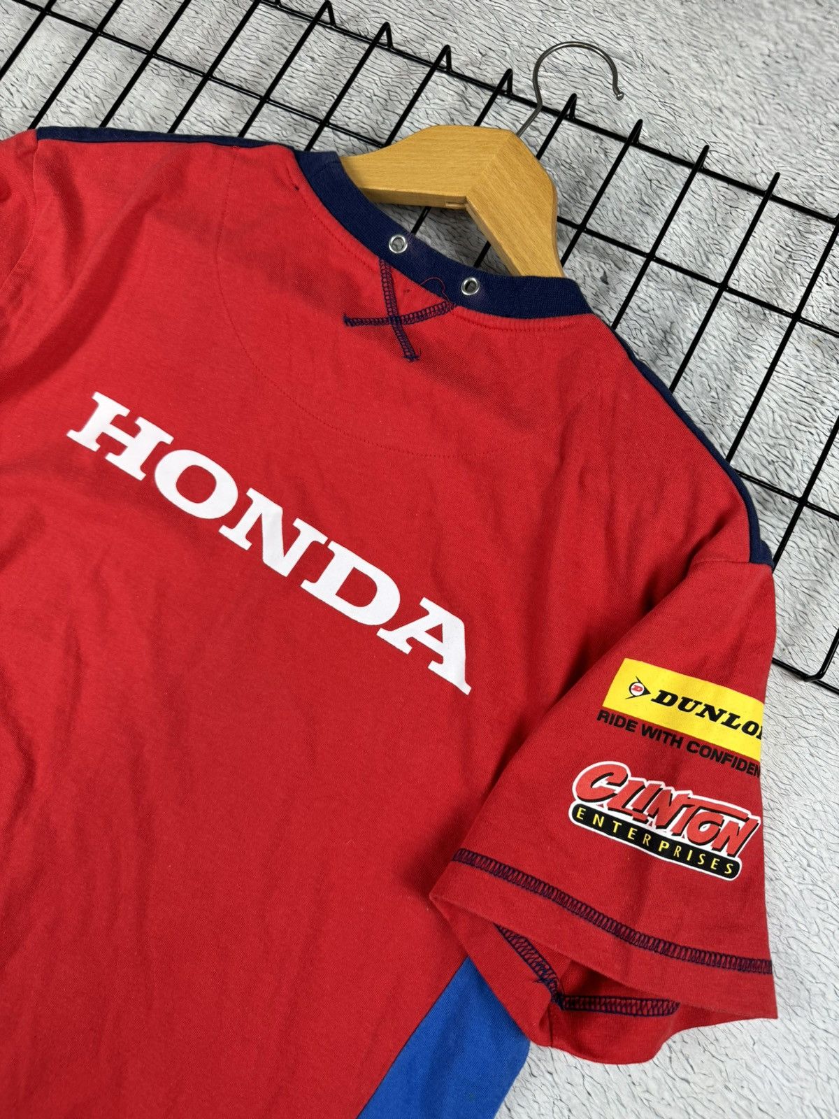 Honda × Vintage Vintage Honda Racing TT Legends Team F-1 Rormula Uno L size Size US L / EU 52-54 / 3 - 11 Thumbnail