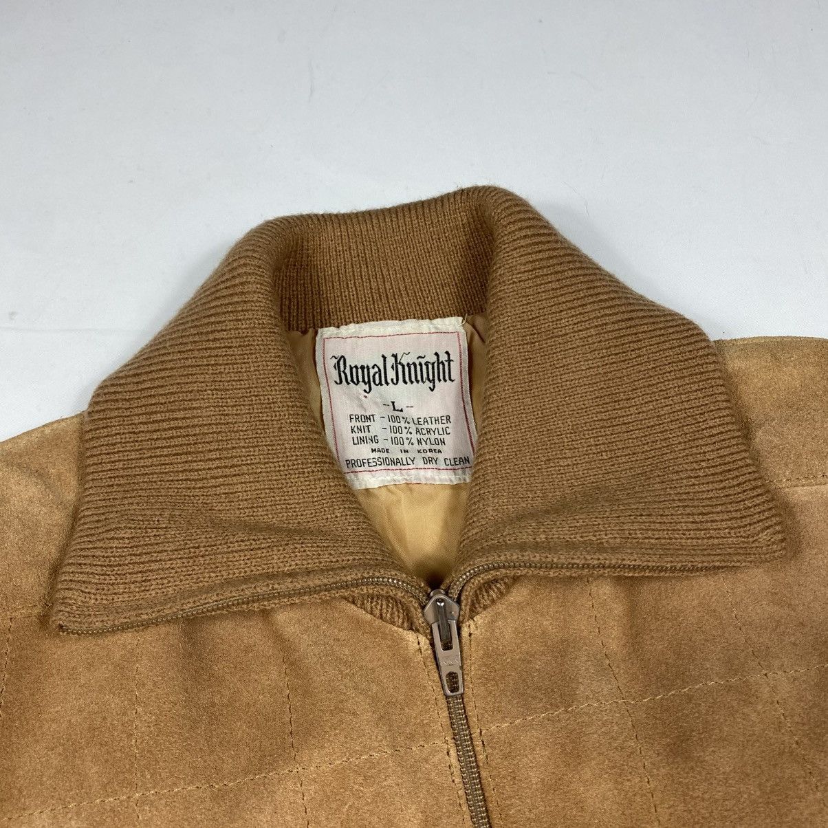 Other Vintage 70s Leather Jacket Art Custom Patchwork Zip-Up Size US M / EU 48-50 / 2 - 4 Thumbnail