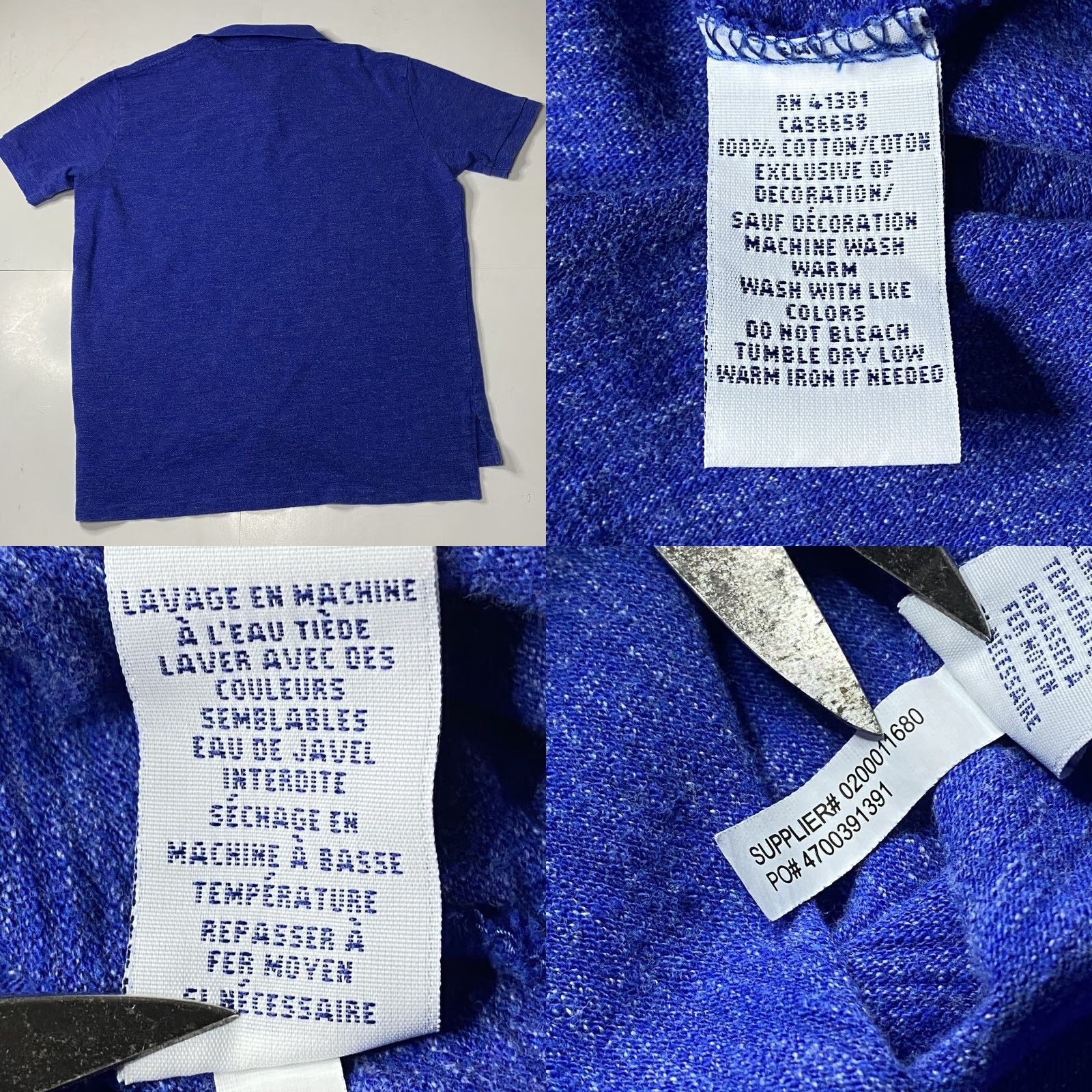 Polo Ralph Lauren Polo Ralph Lauren Polo Classic Fit Short Sleeve Blue XL TG Men Size US XL / EU 56 / 4 - 8 Thumbnail