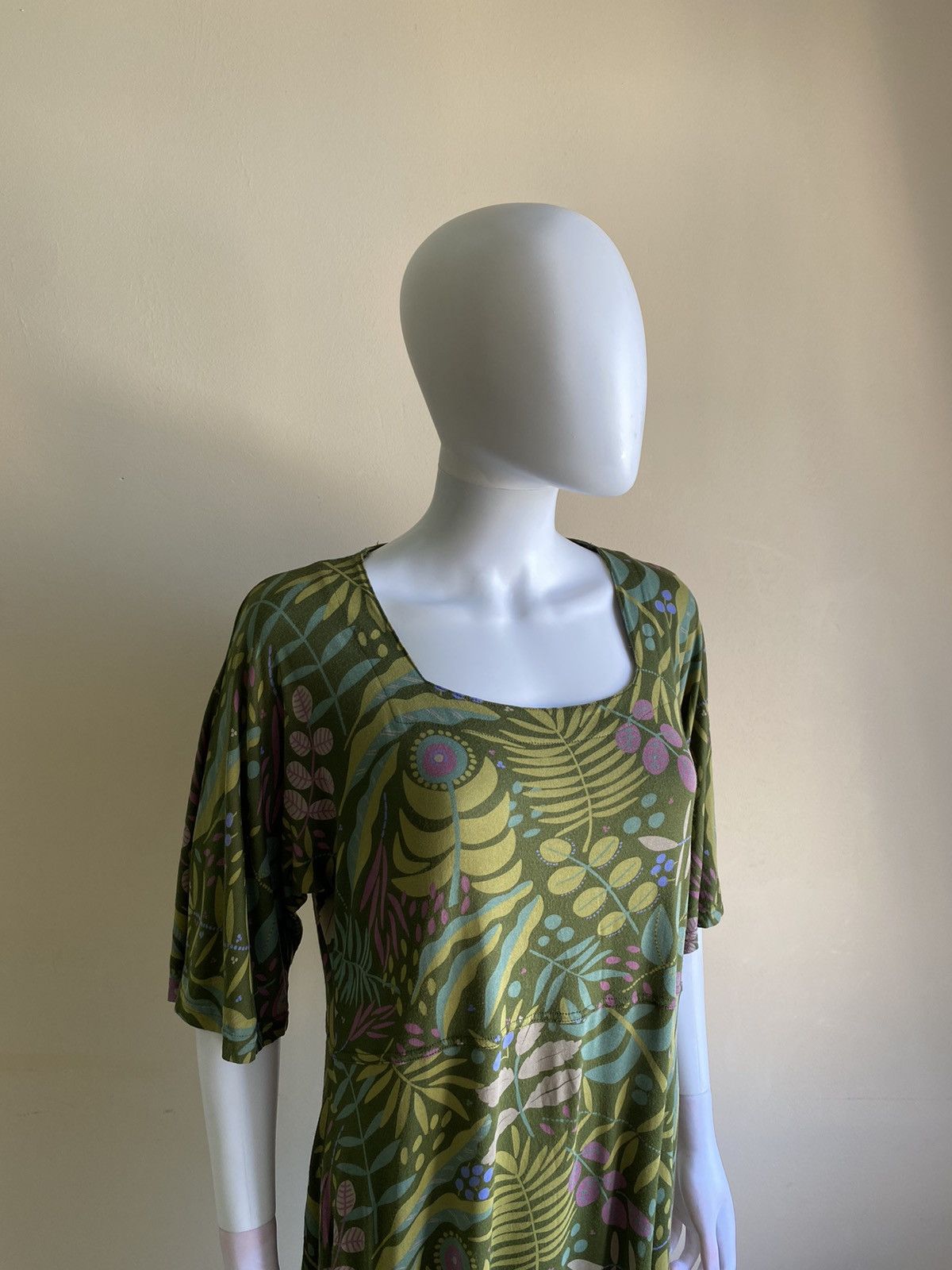 Gudrun Sjoden Gudrun Sjoden Womens Multicolor Floral Midi Dress Size L Size L / US 10 / IT 46 - 3 Thumbnail