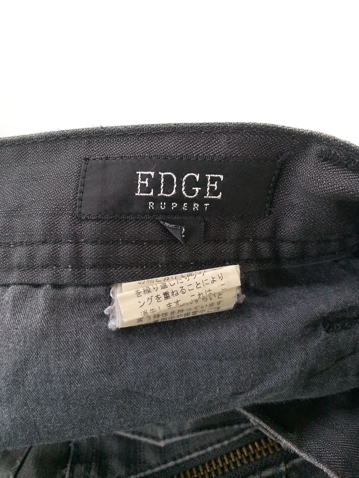 If Six Was Nine × Japanese Brand × Le Grande Bleu (L.G.B.) 2000s Japanese Brand Edge Rupert Zipper Pants Size US 30 / EU 46 - 8 Thumbnail